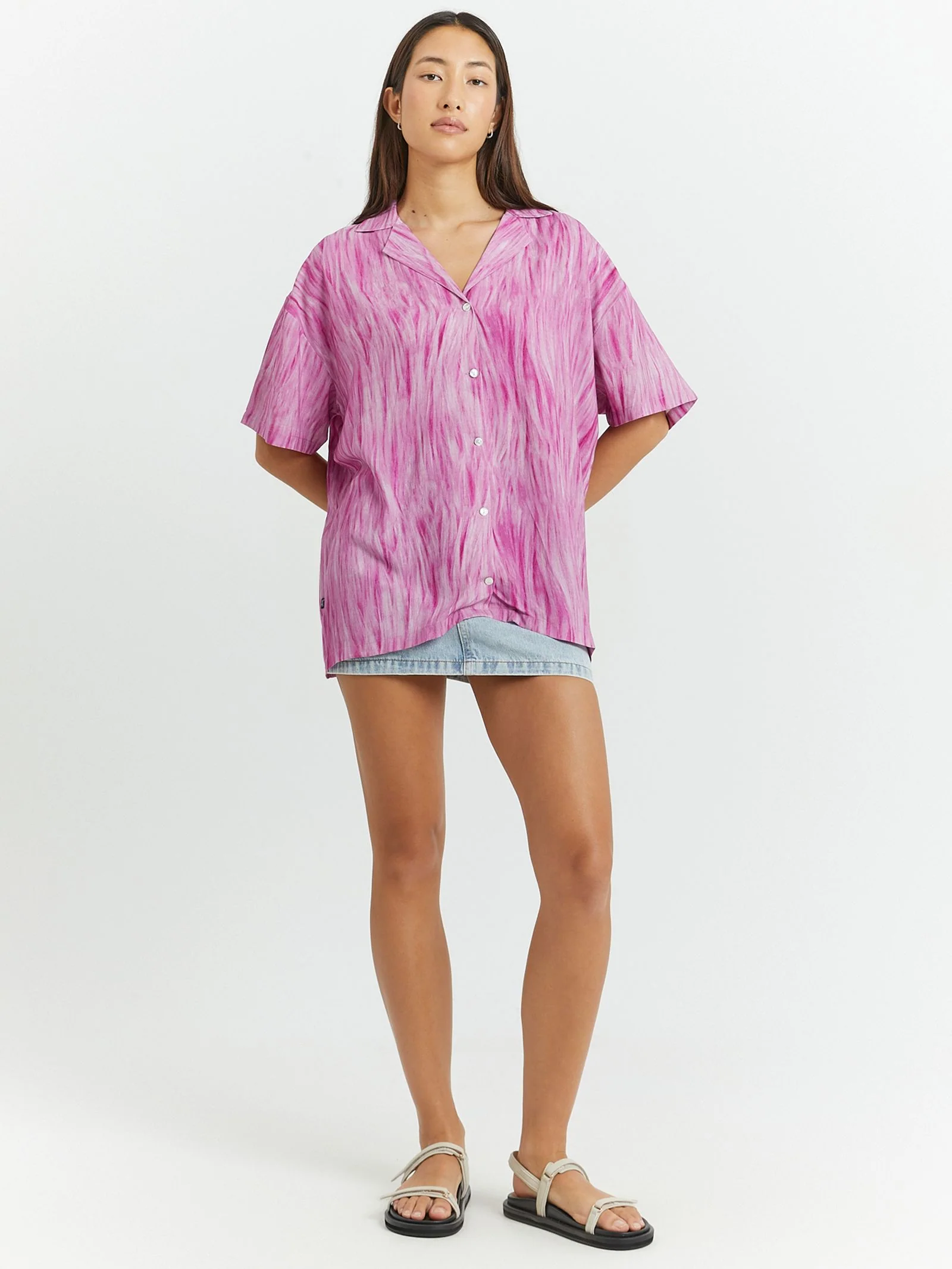 Animal Rayon Short Sleeve Shirt - Image 2
