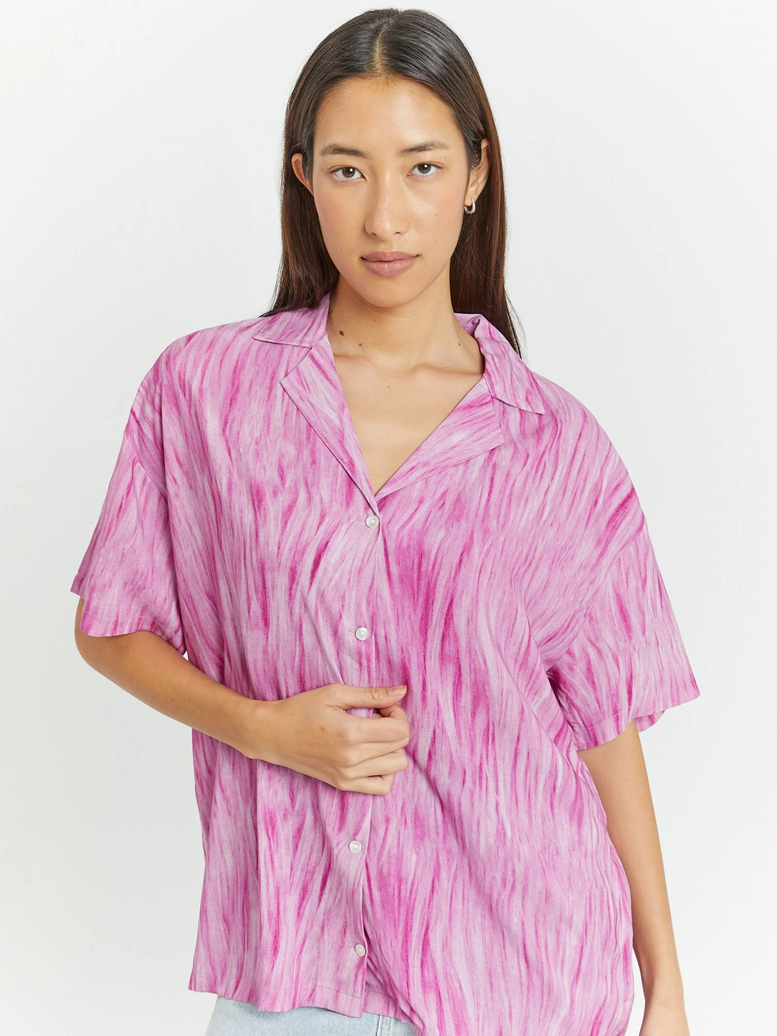 Animal Rayon Short Sleeve Shirt - Image 3