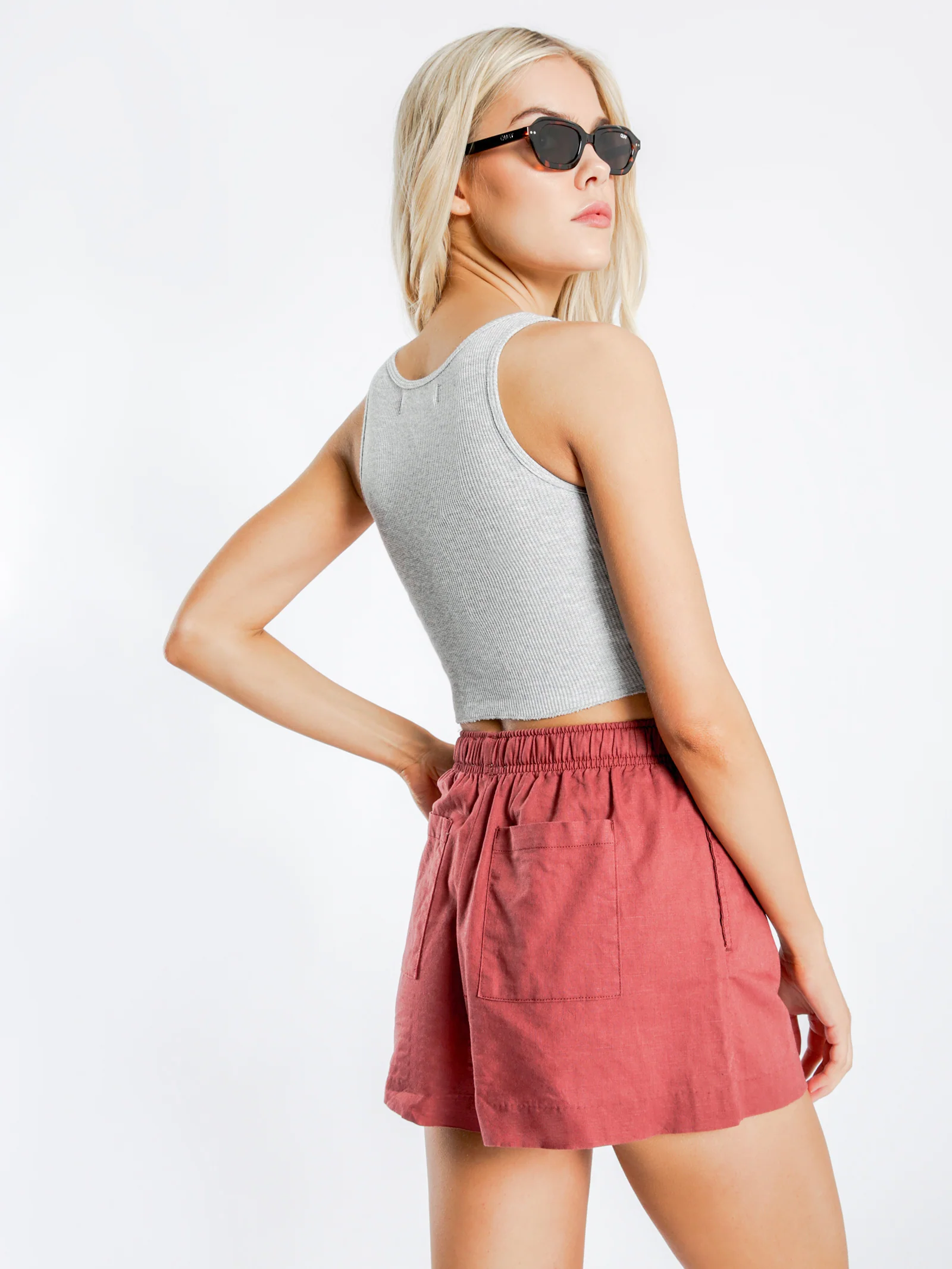 Annie Waffle Tank Top - Image 2