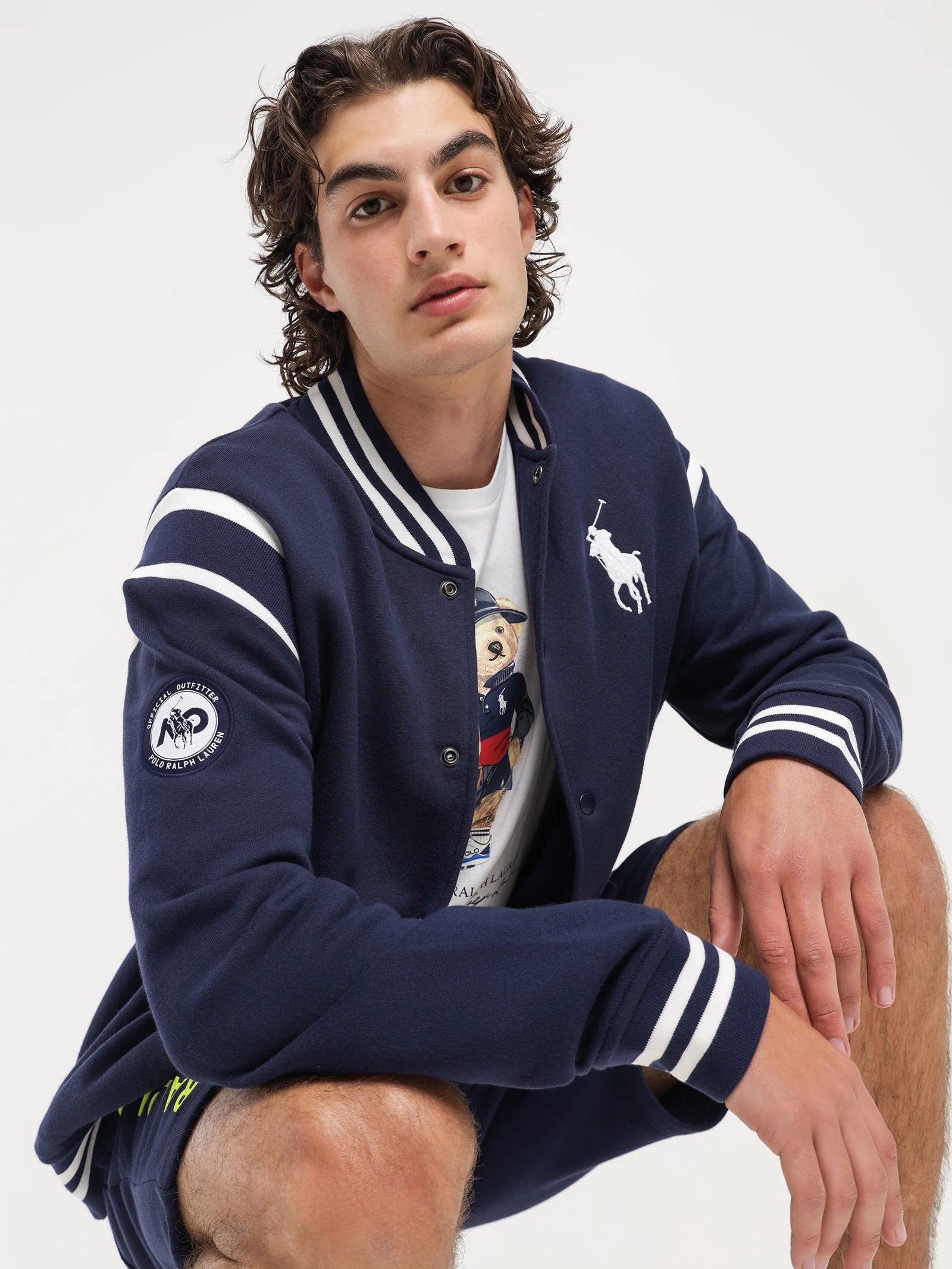 AO Long Sleeve Varsity Jacket - Image 2