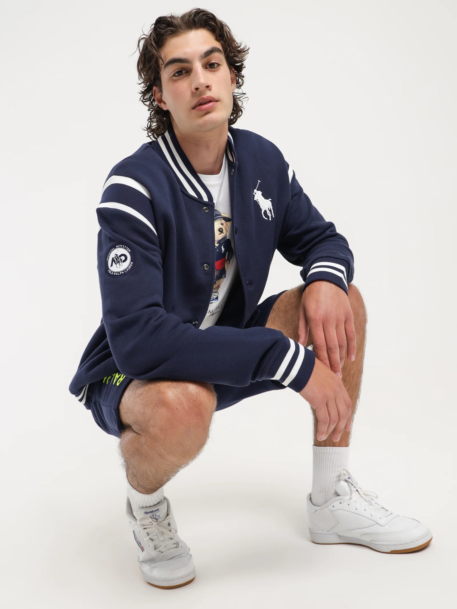 AO Long Sleeve Varsity Jacket - Image 4