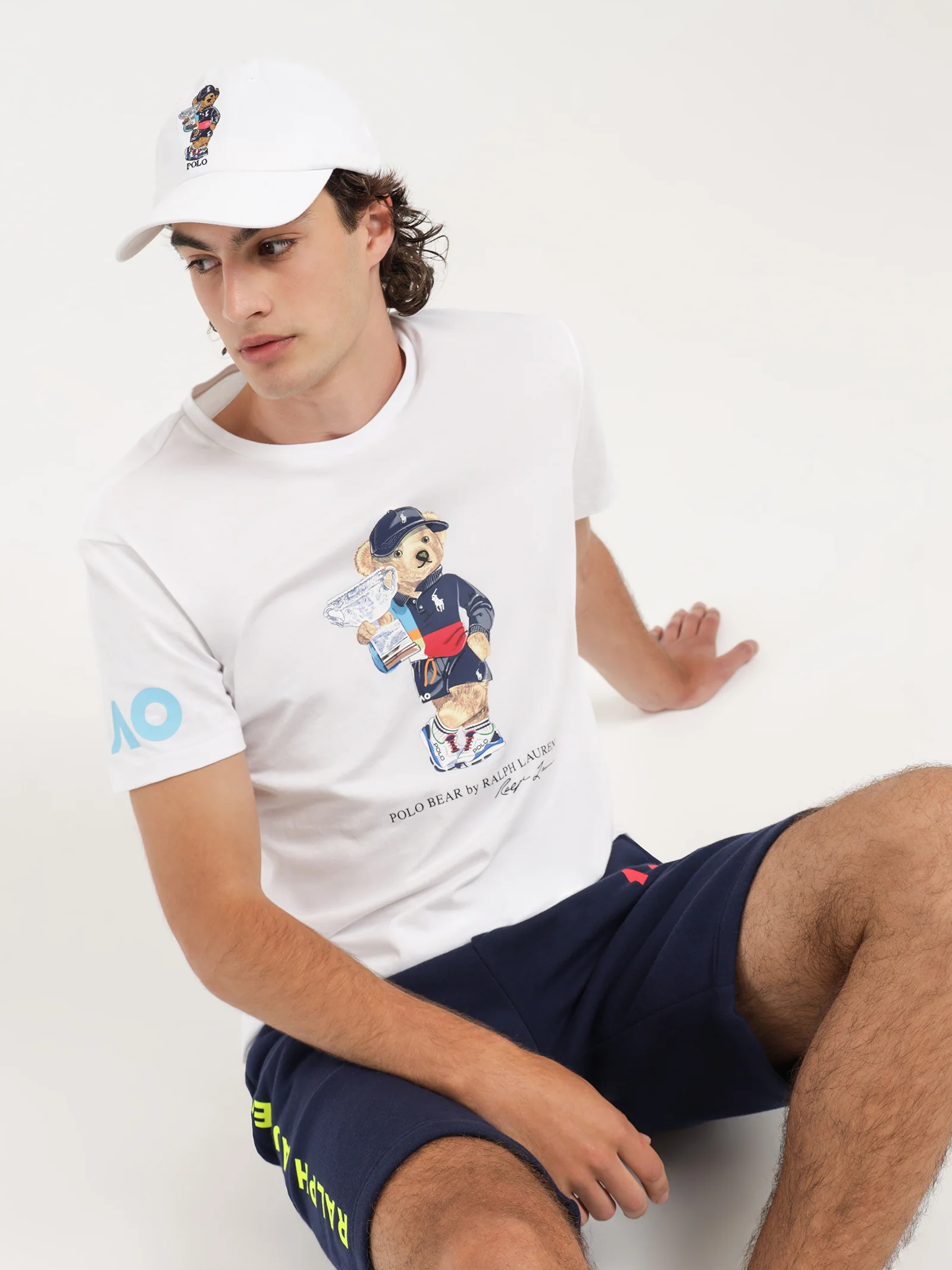 AO Short Sleeve Polo Bear T-Shirt - Image 3