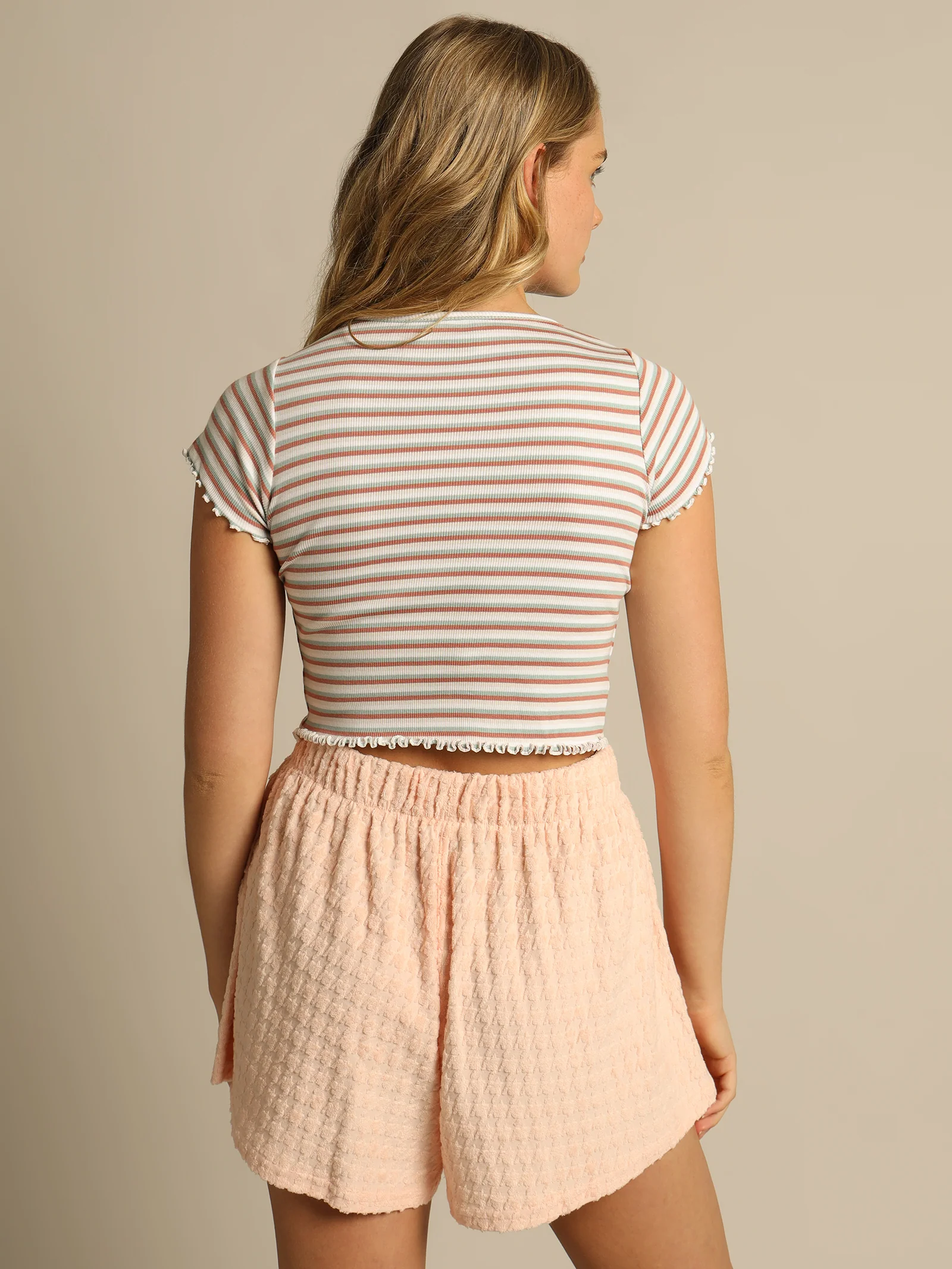 Applewood Fluted Stripe T-Shirt - Image 6