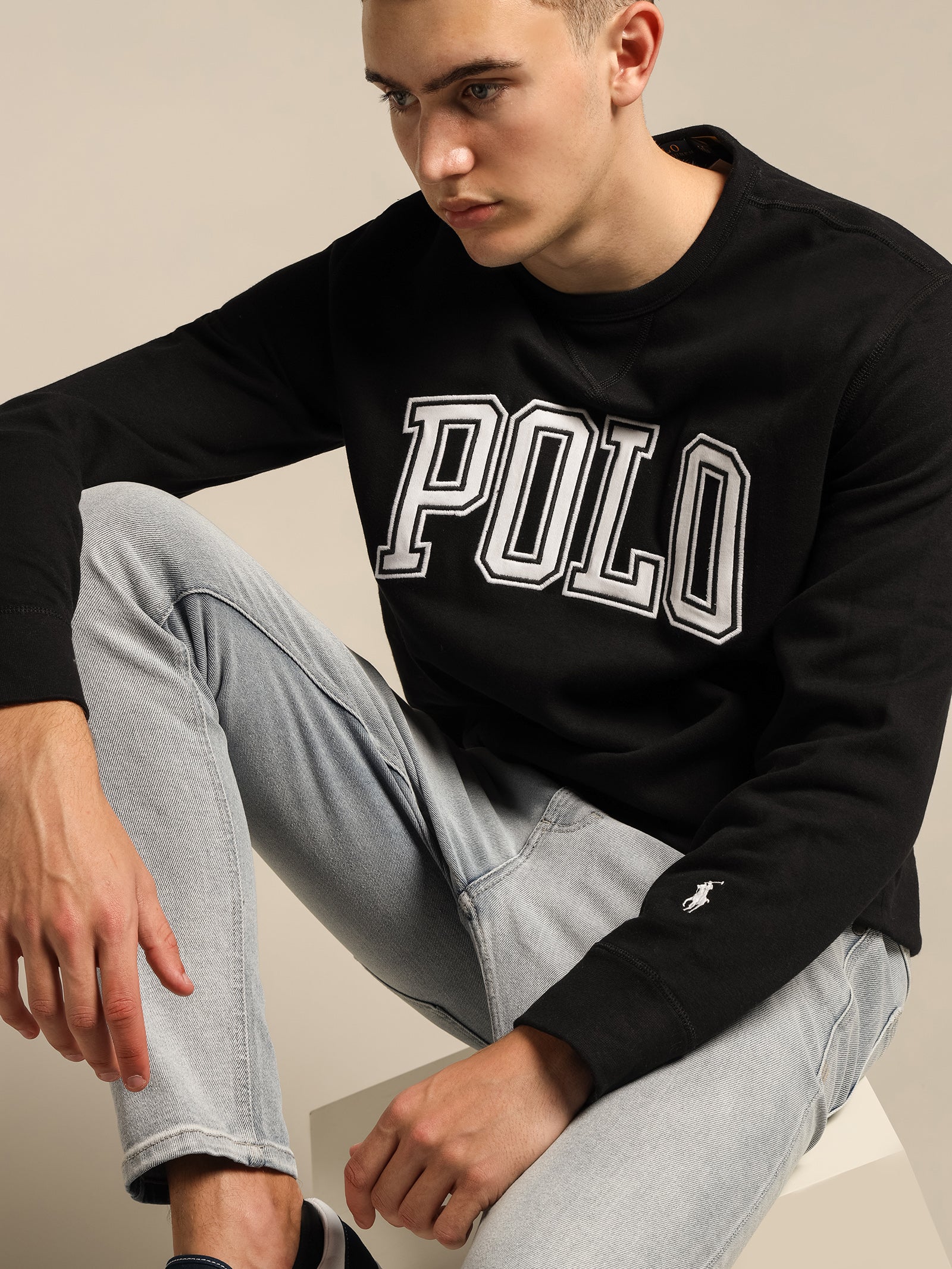 Arch Logo Crew Sweat - Image 4