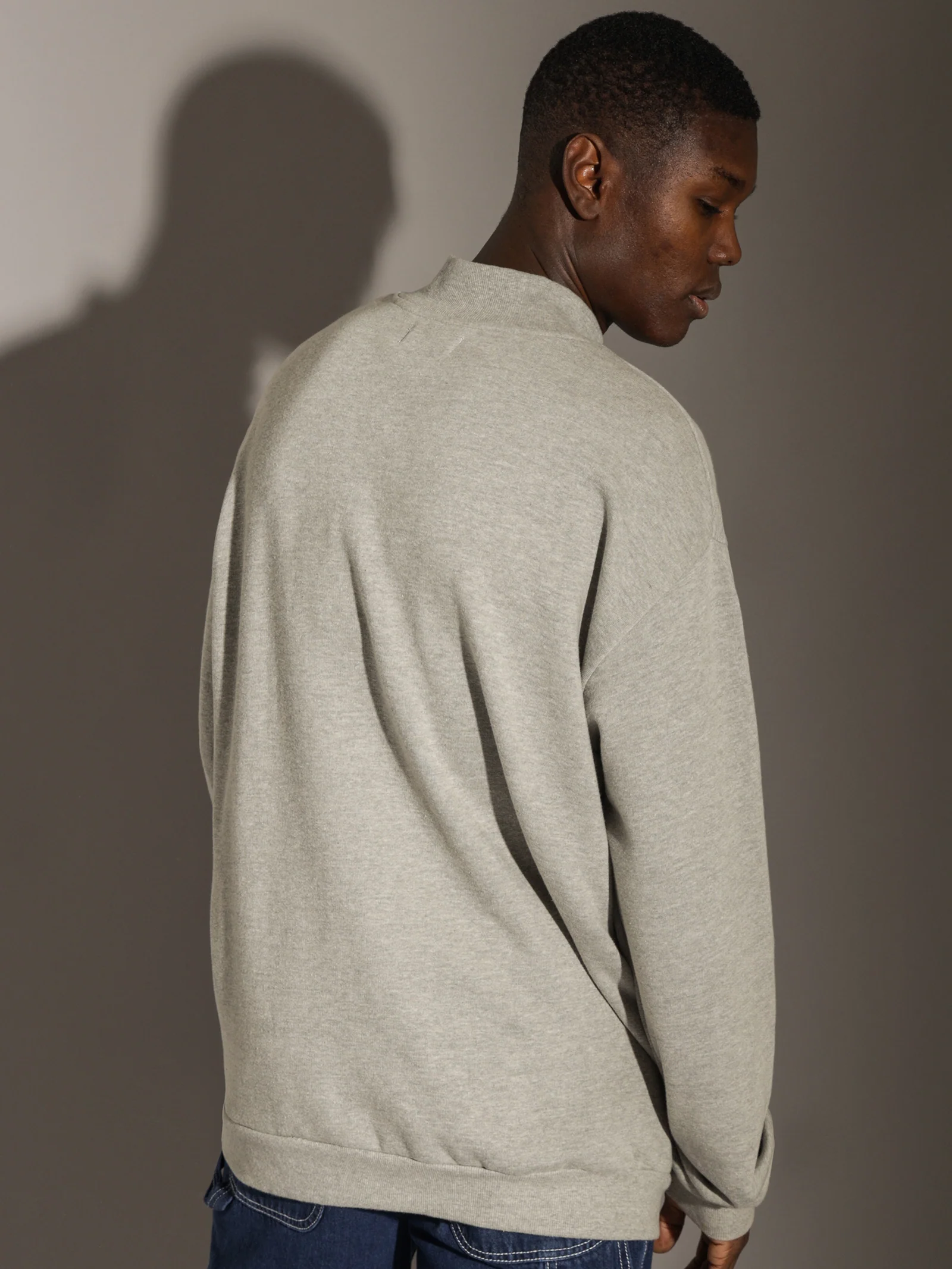 Arched 1/4 Zip Jumper - Image 5