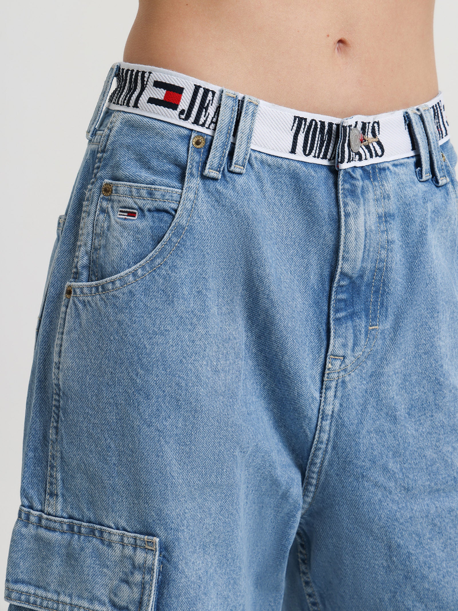 Archive Low Rise Baggy Cargo Jeans - Image 3