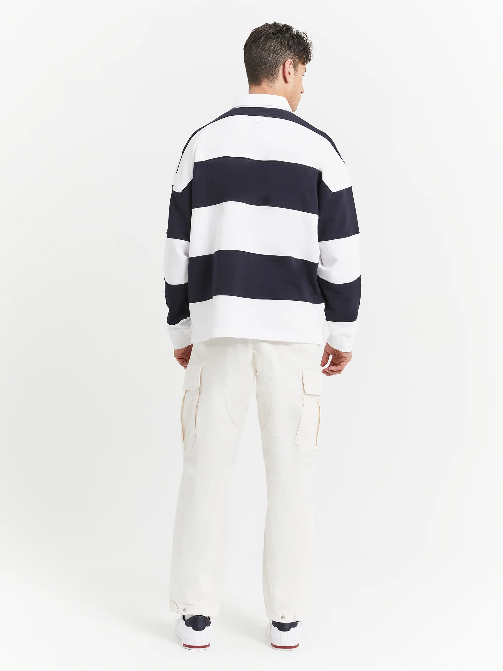 Archive Stripe Relaxed Rugby Shirt - Image 5