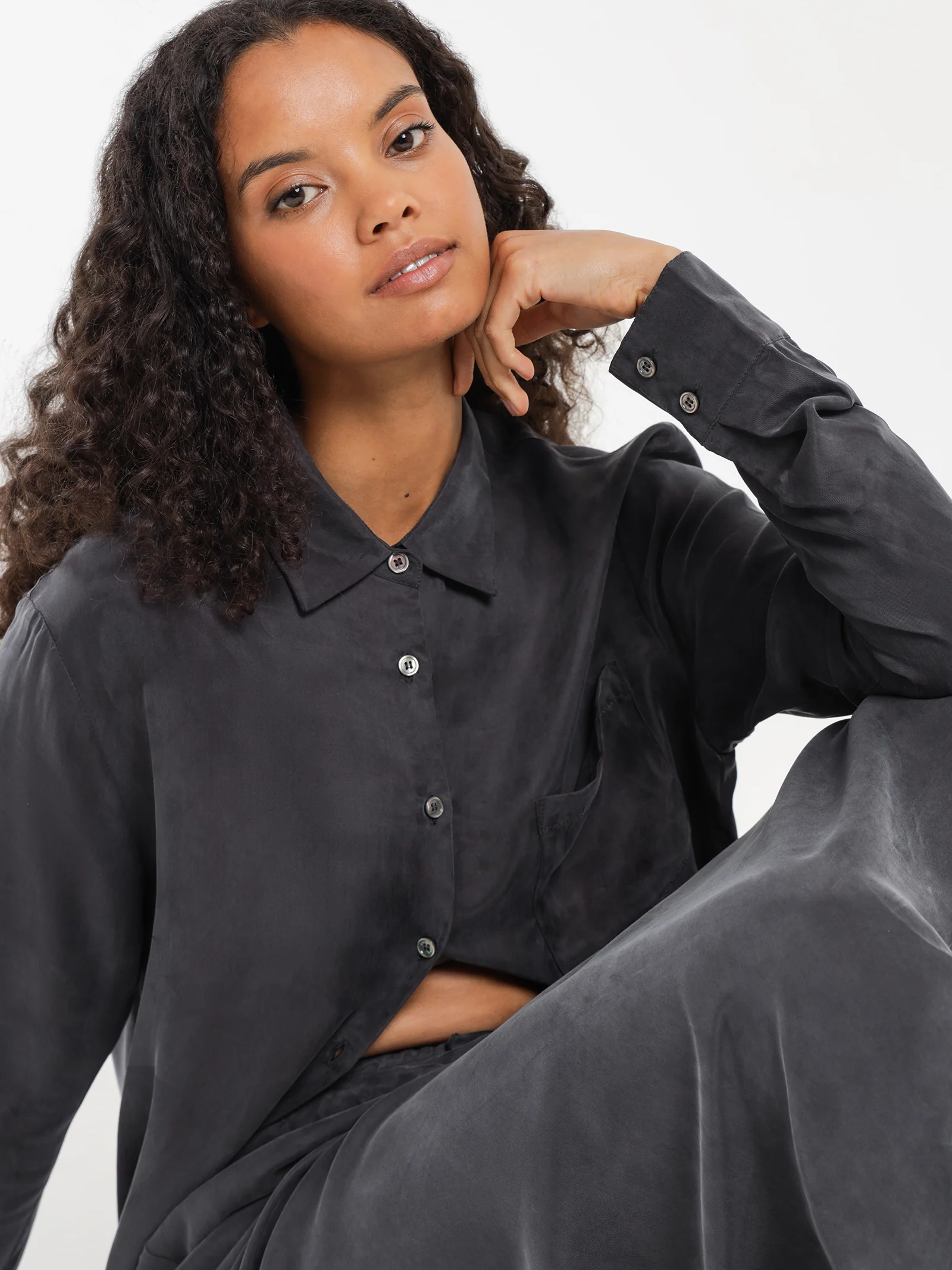Ari Cupro Shirt - Image 2