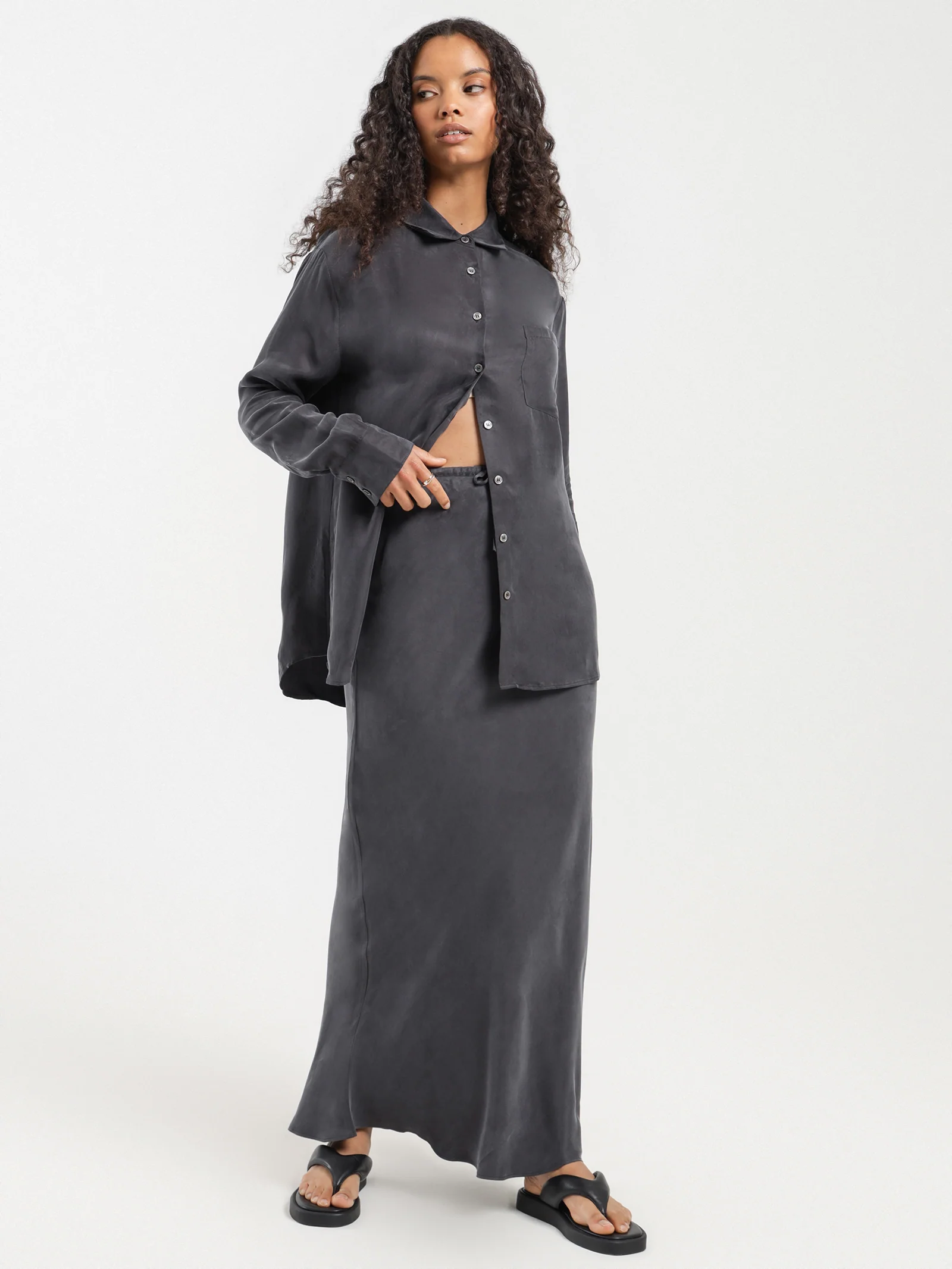 Ari Cupro Skirt - Image 4