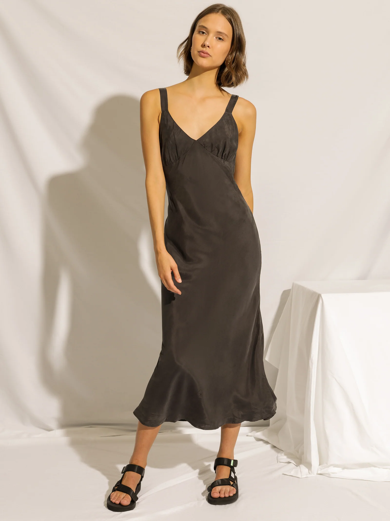 Arianne Cupro Slip Dress - Image 4