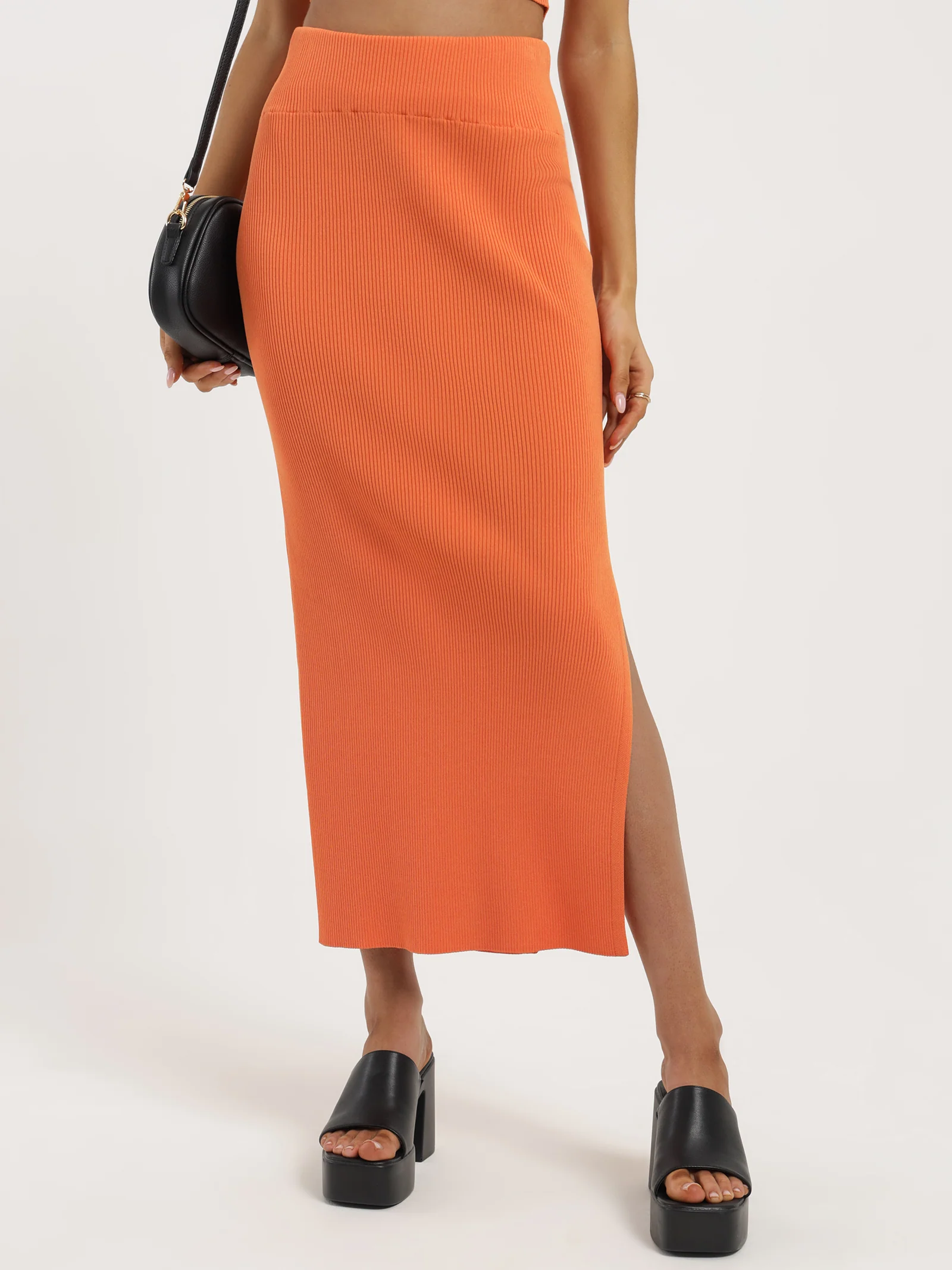 Ariya Knit Midi Skirt - Image 2