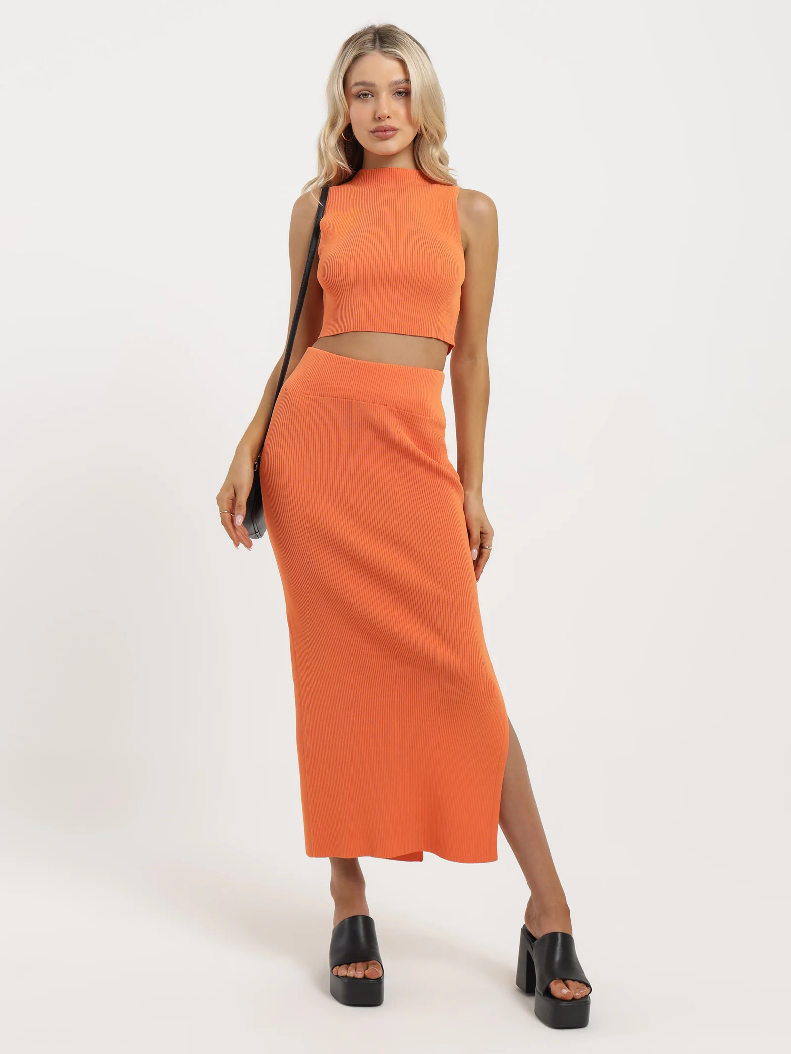 Ariya Knit Midi Skirt - Image 5