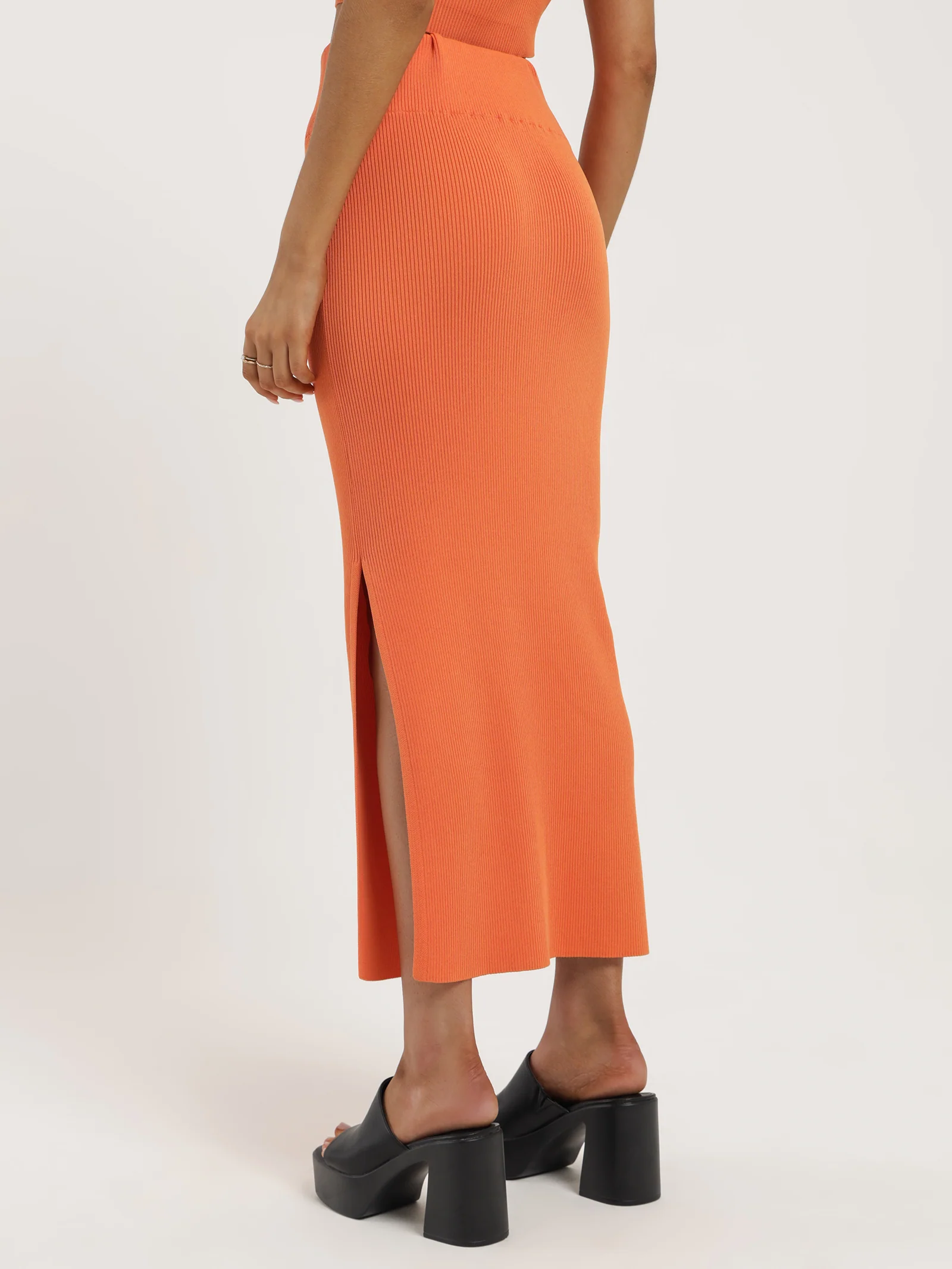 Ariya Knit Midi Skirt - Image 6