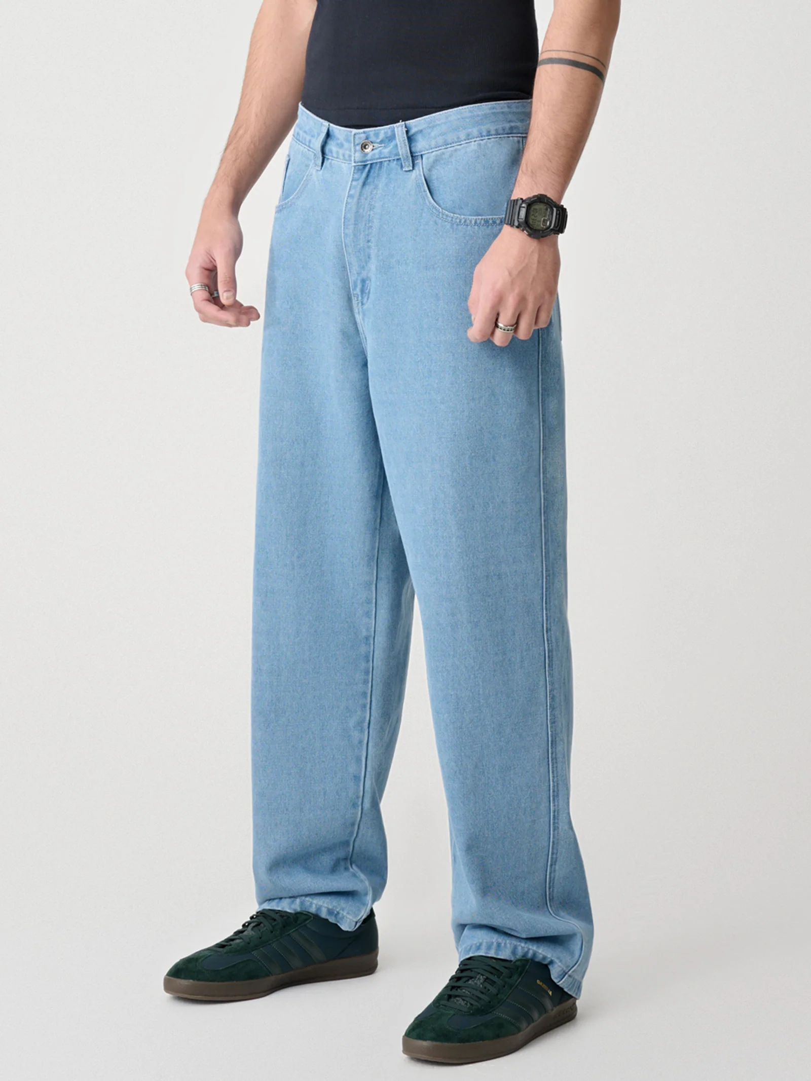 Art Emb Bull Denim 91 Pant - Image 3
