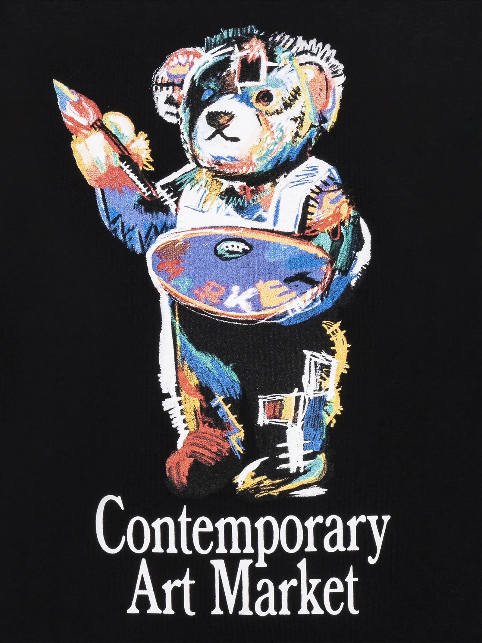 Art Market Bear T-Shirt - Image 2