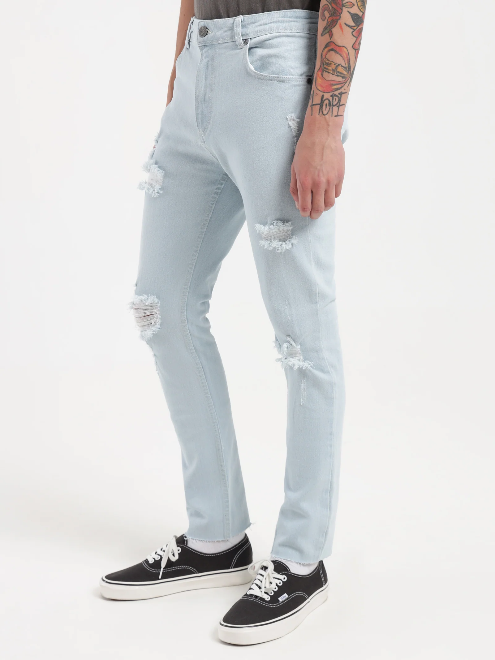 Arden Rip Skinny Jeans - Image 3