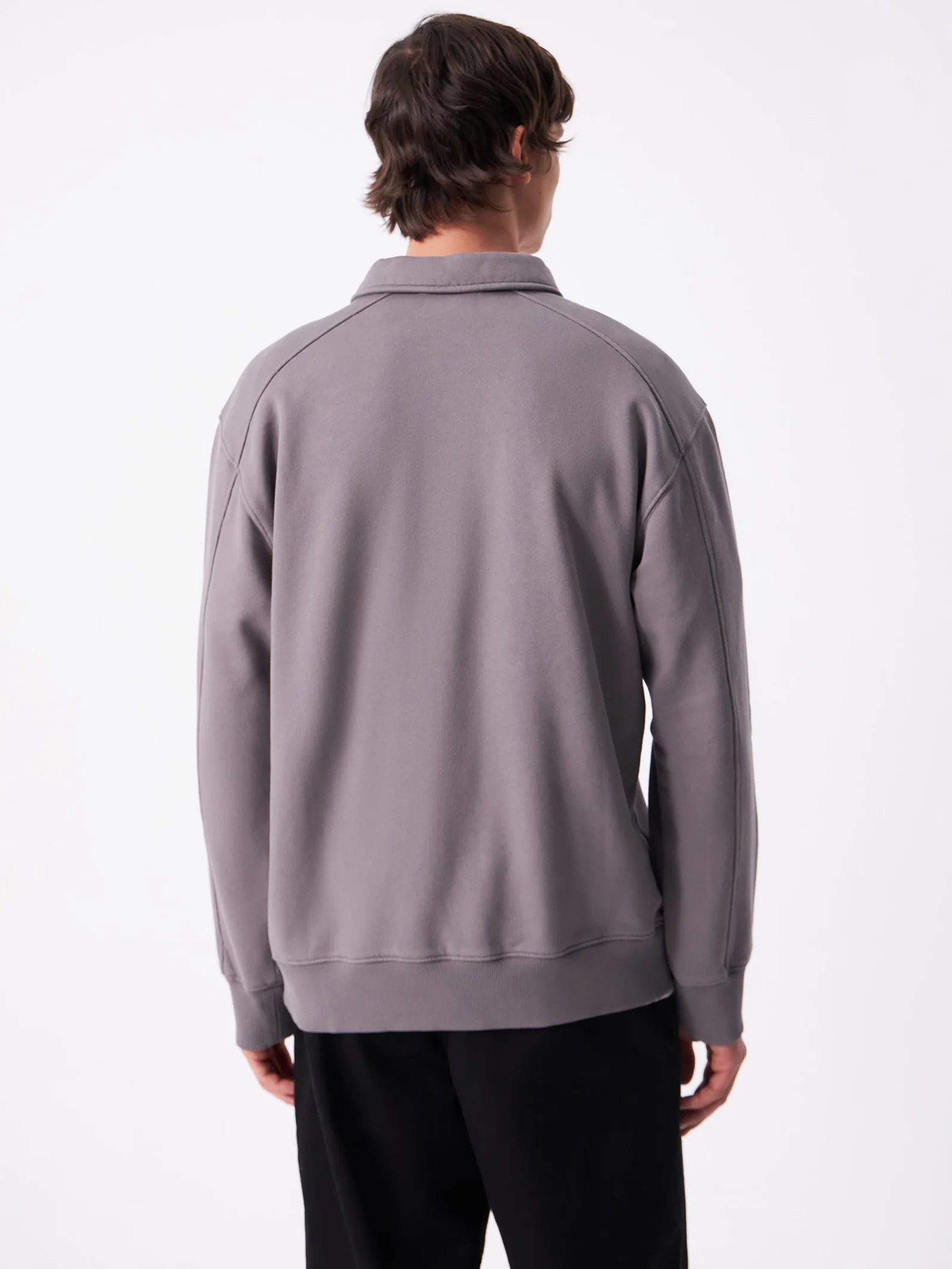 Article Collared Zip Sweat - Image 3