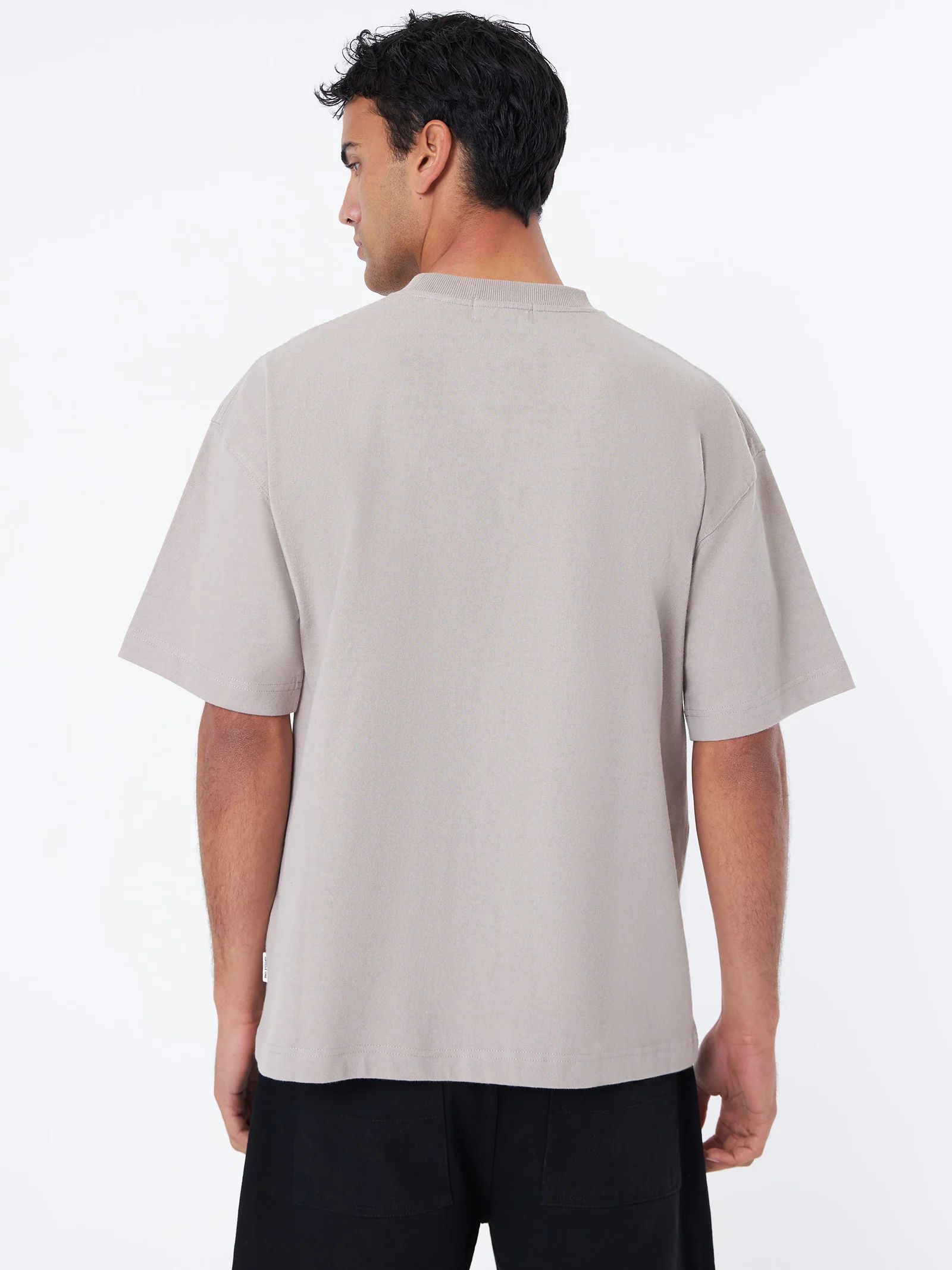 Crafted Logo Tee - Steel - Image 2