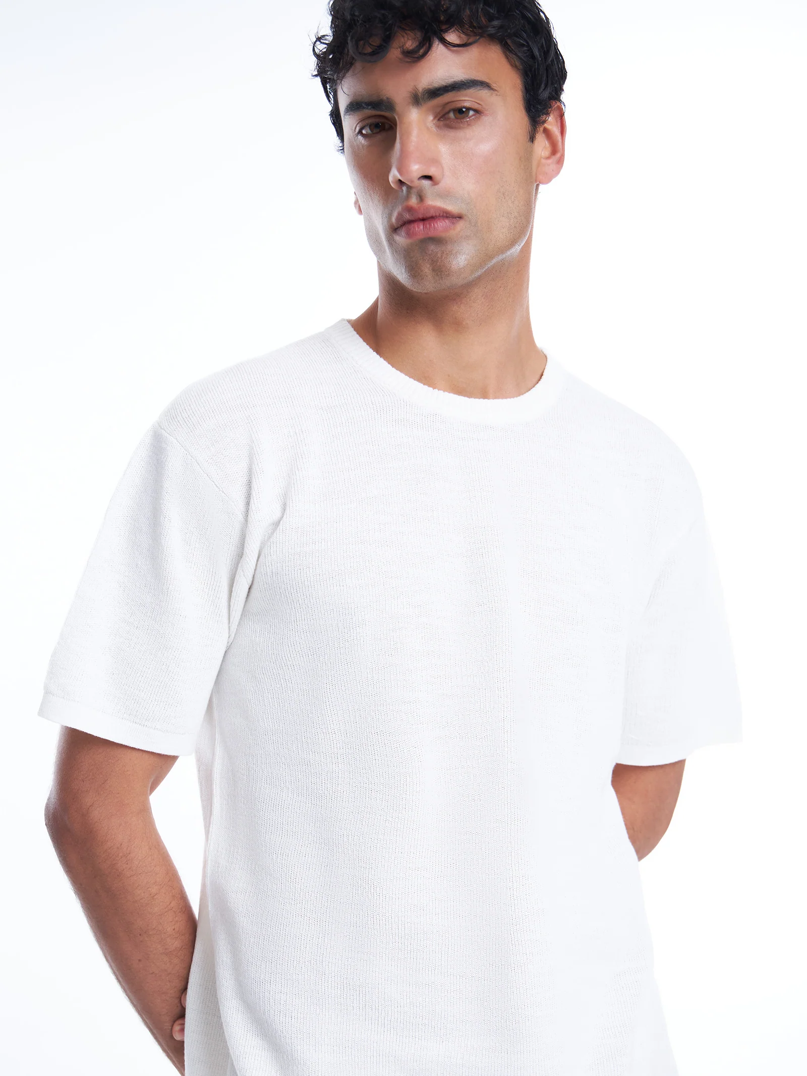 Kristoph Knit Tee - Image 3
