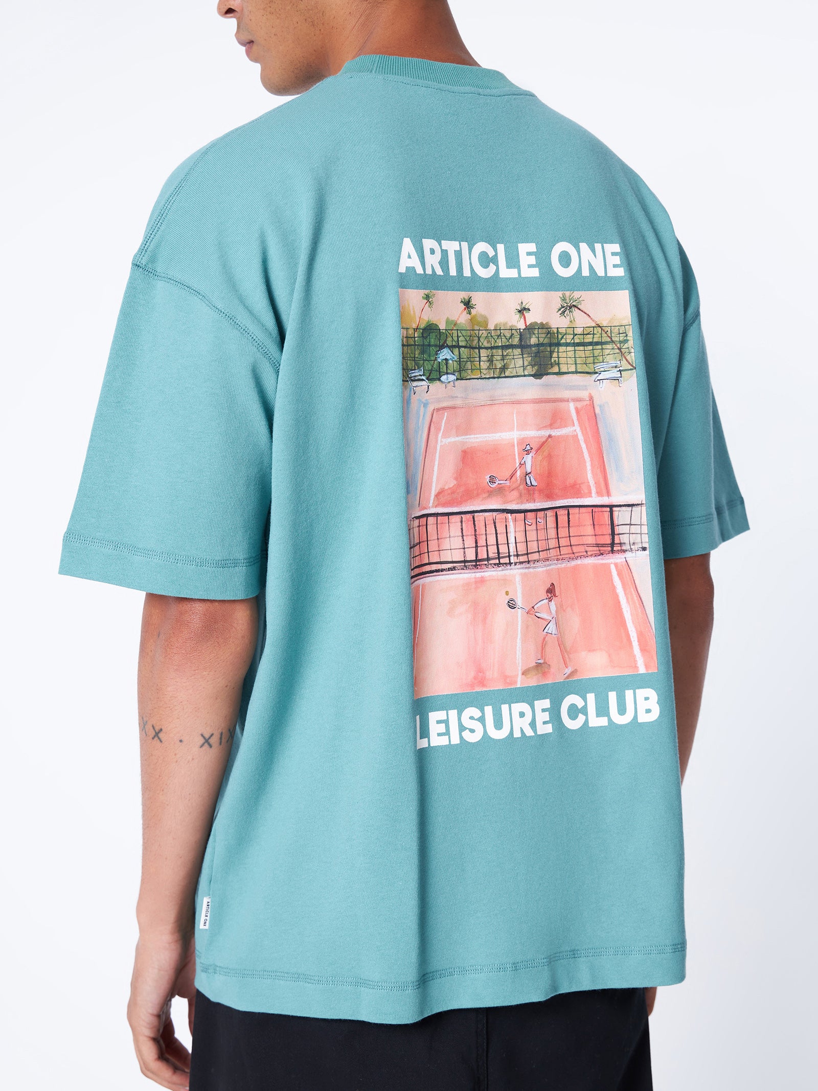 Leisure Club Logo Tee - Image 4