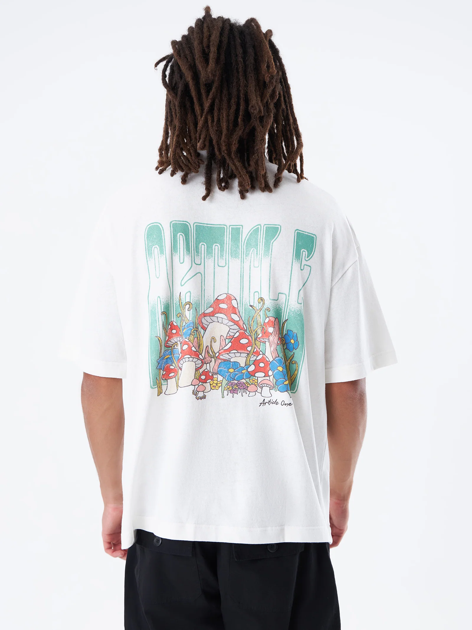 Mushrooms Boxy Tee - Image 2