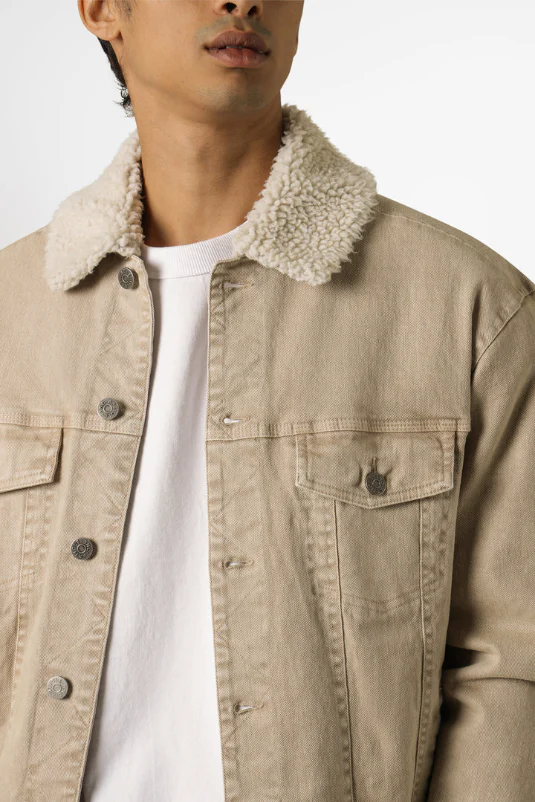 Niko Denim Sherpa Jacket - Image 5