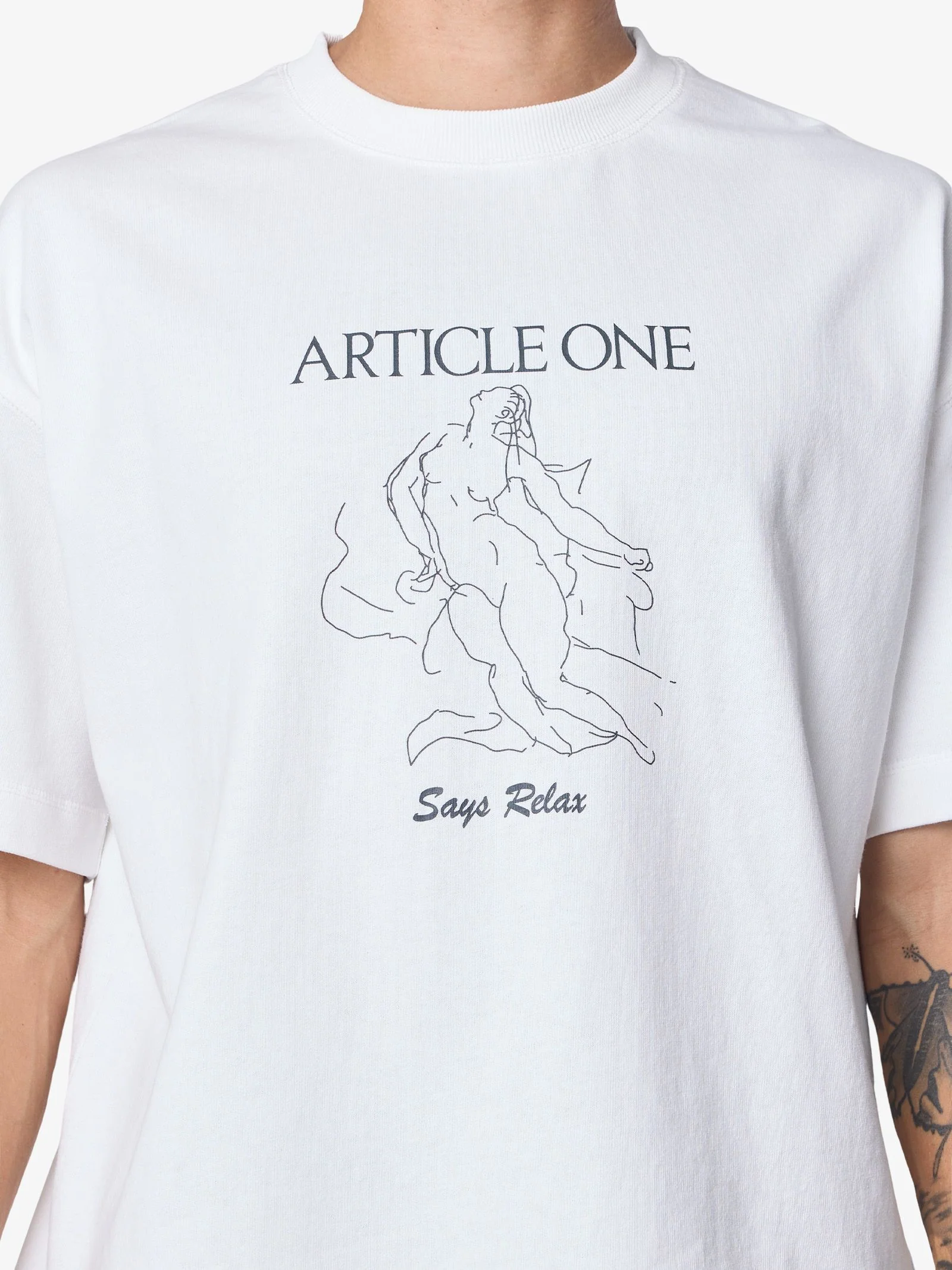 Says Relax Tee - Image 2