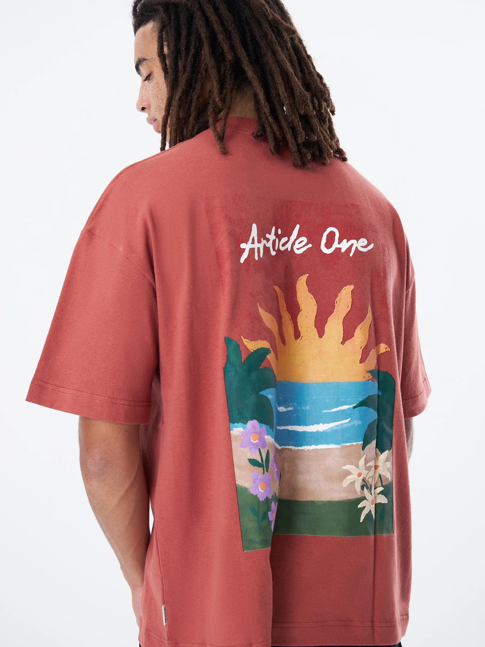 Sunrise Boxy Tee - Image 2