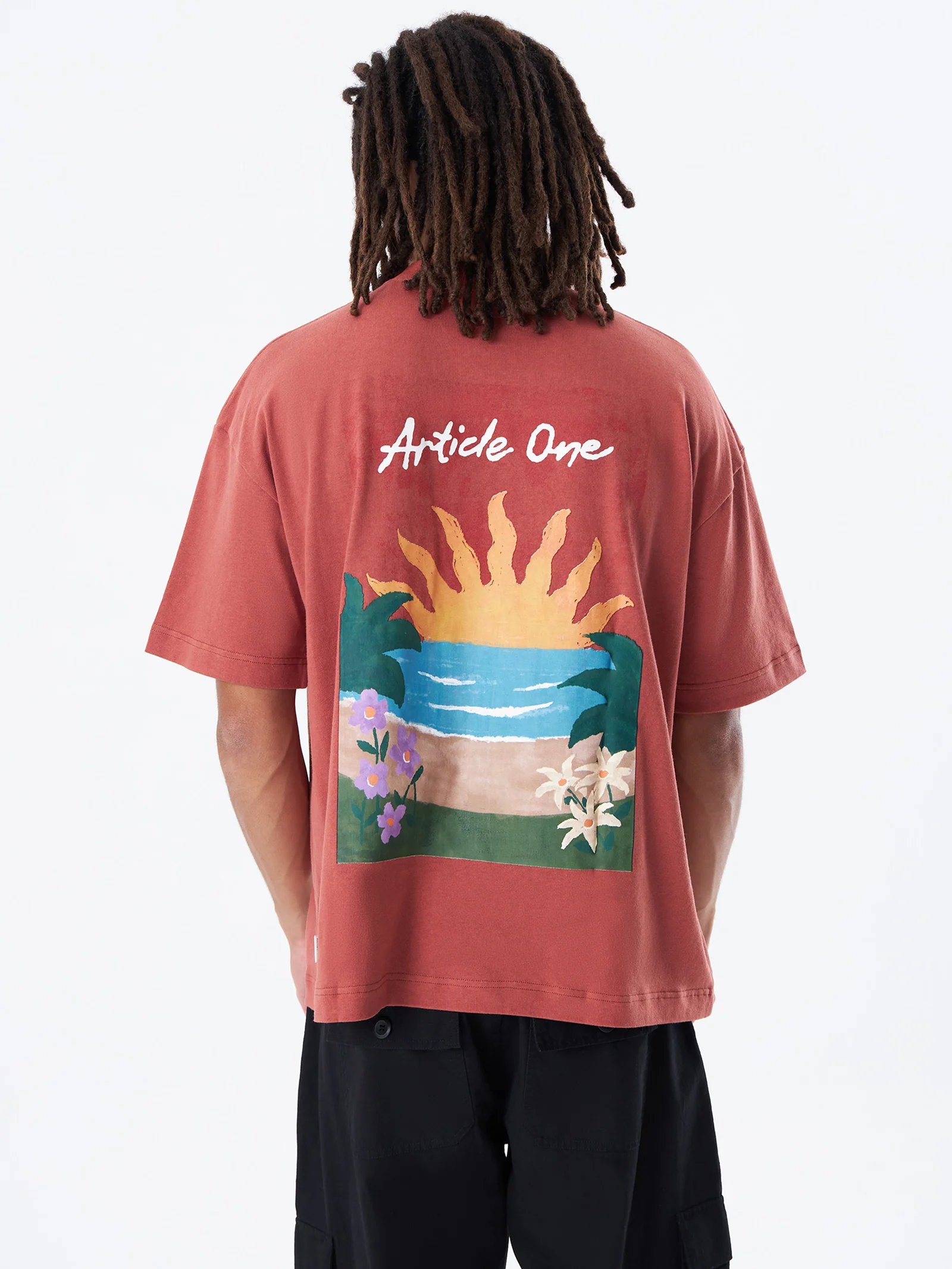 Sunrise Boxy Tee - Image 4