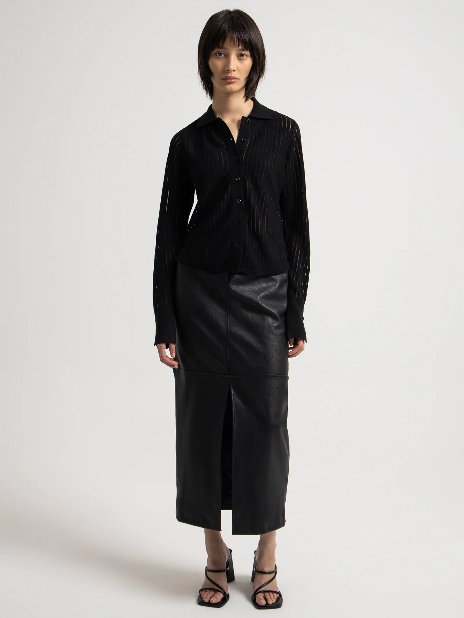 Ascend PU Maxi Skirt - Image 2