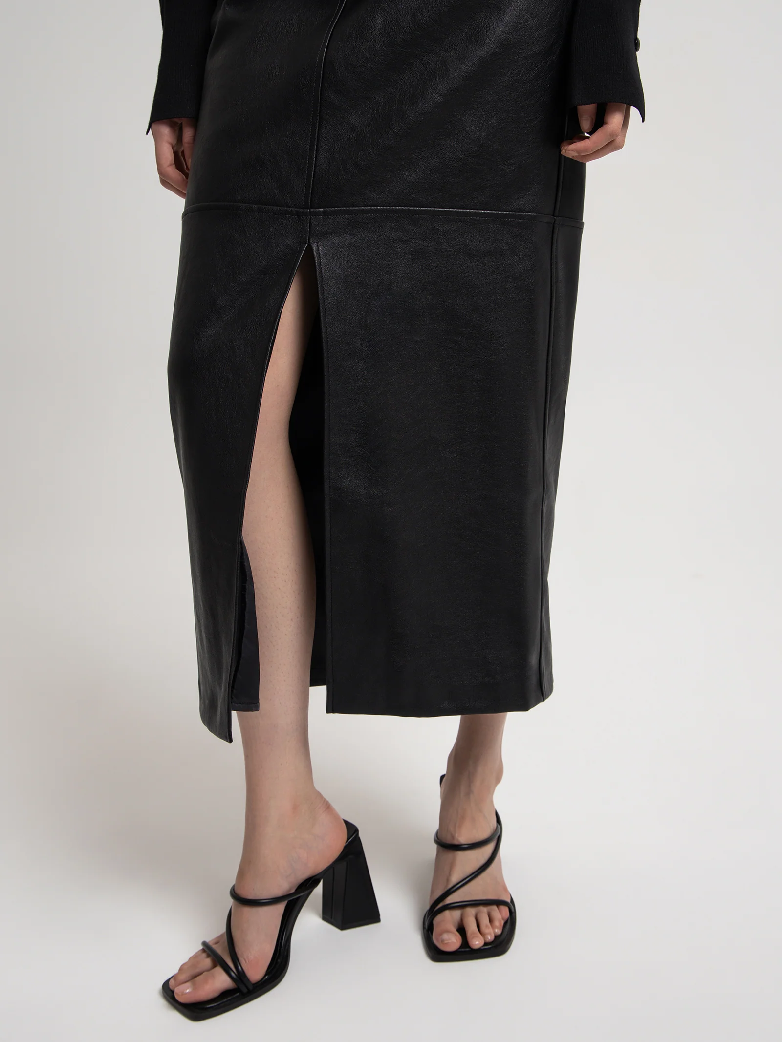 Ascend PU Maxi Skirt - Image 3