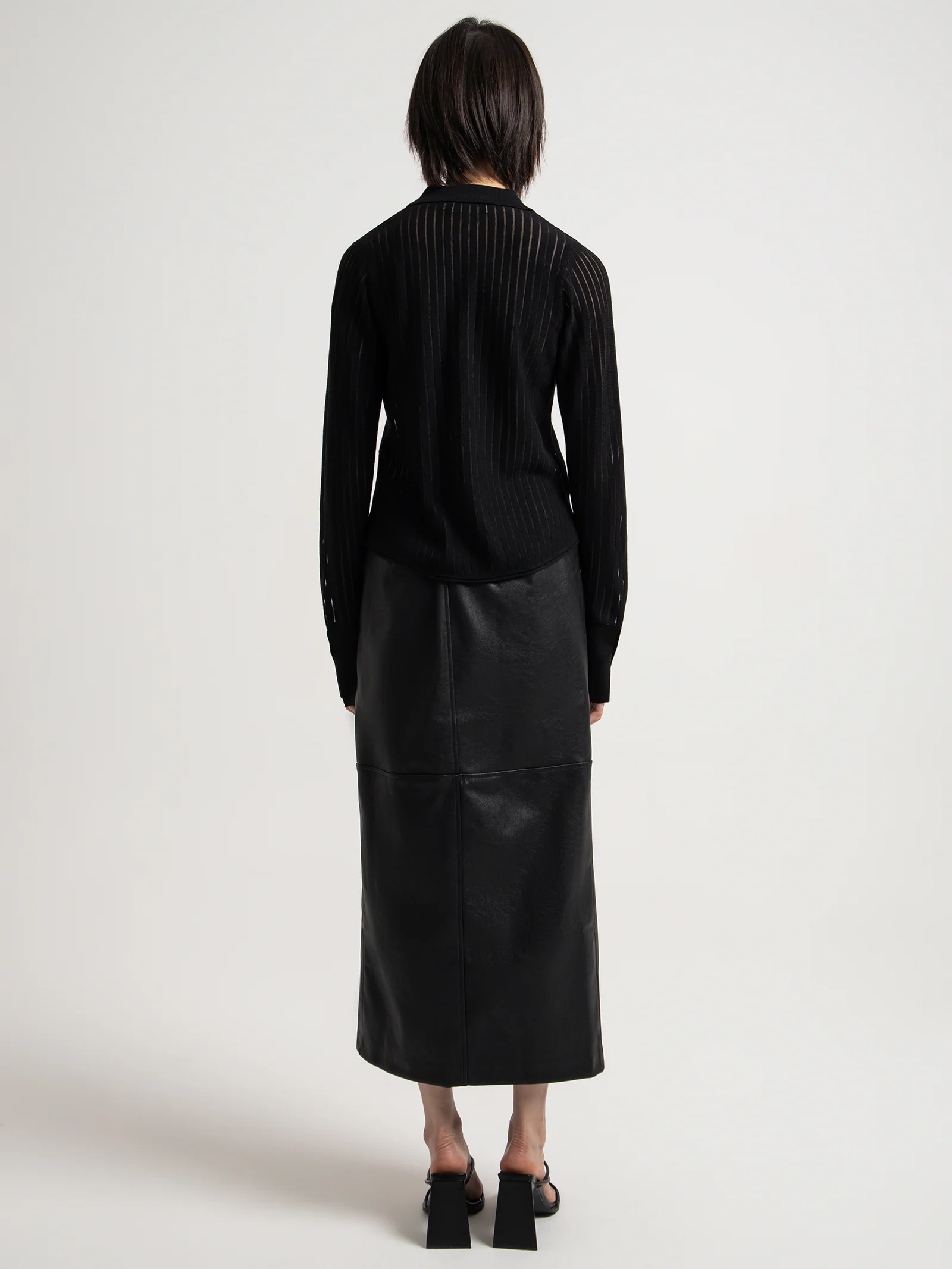 Ascend PU Maxi Skirt - Image 5