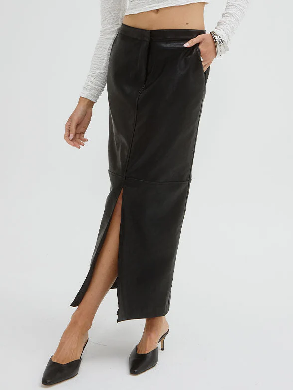 Ascend PU Maxi Skirt - Image 6