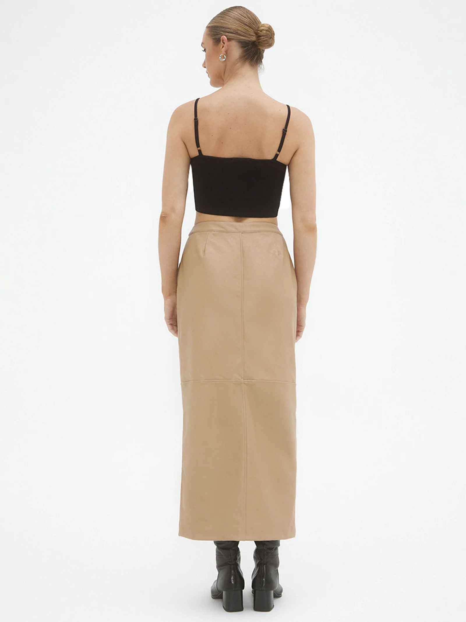 Ascend PU Maxi Skirt - Image 2