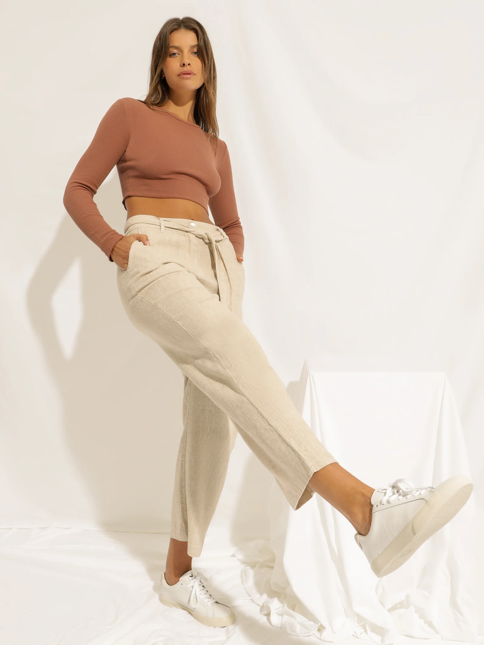 Ashton Linen Pant - Image 2