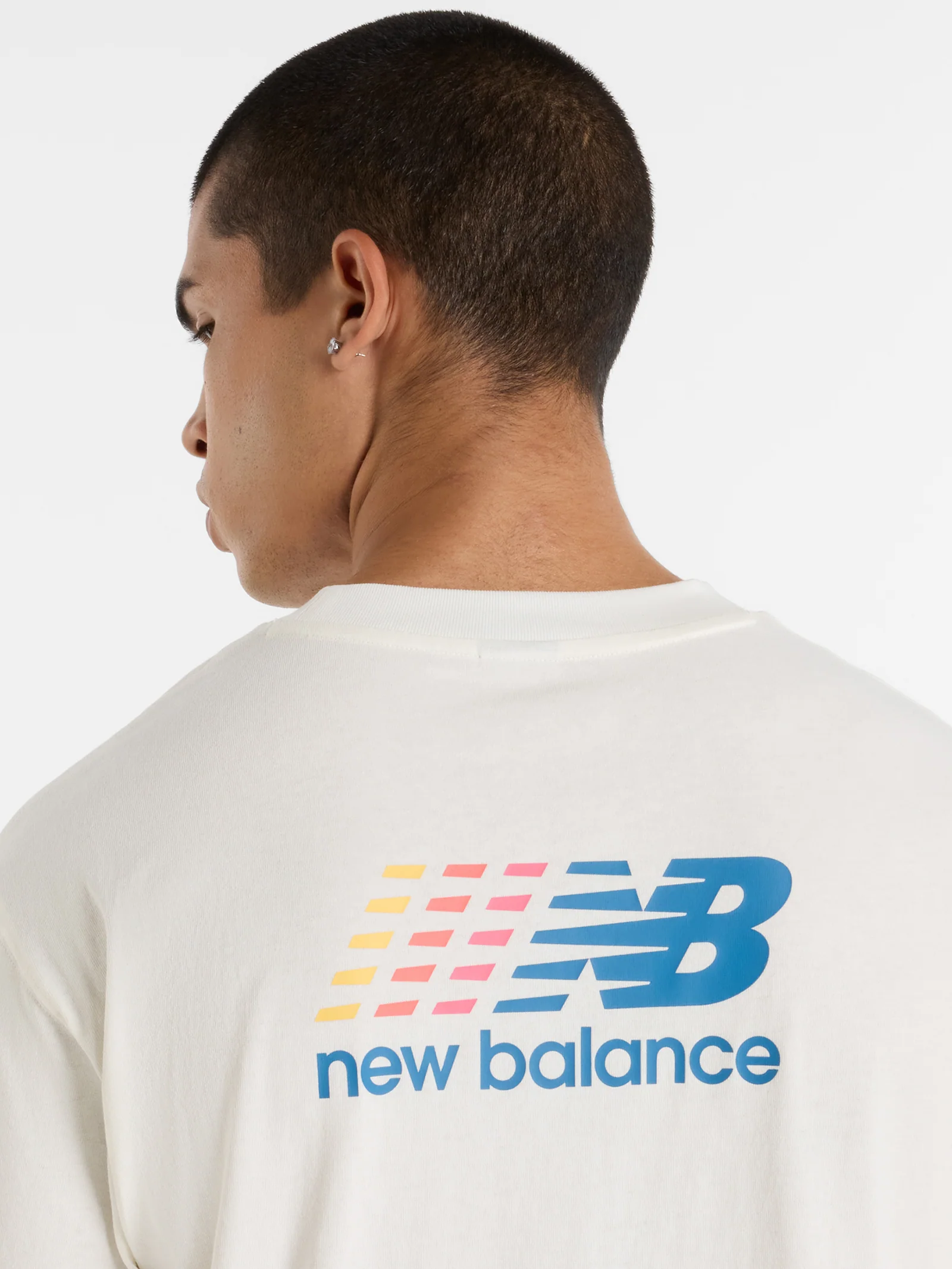 Athletics MultiColour Logo Tee - Image 4