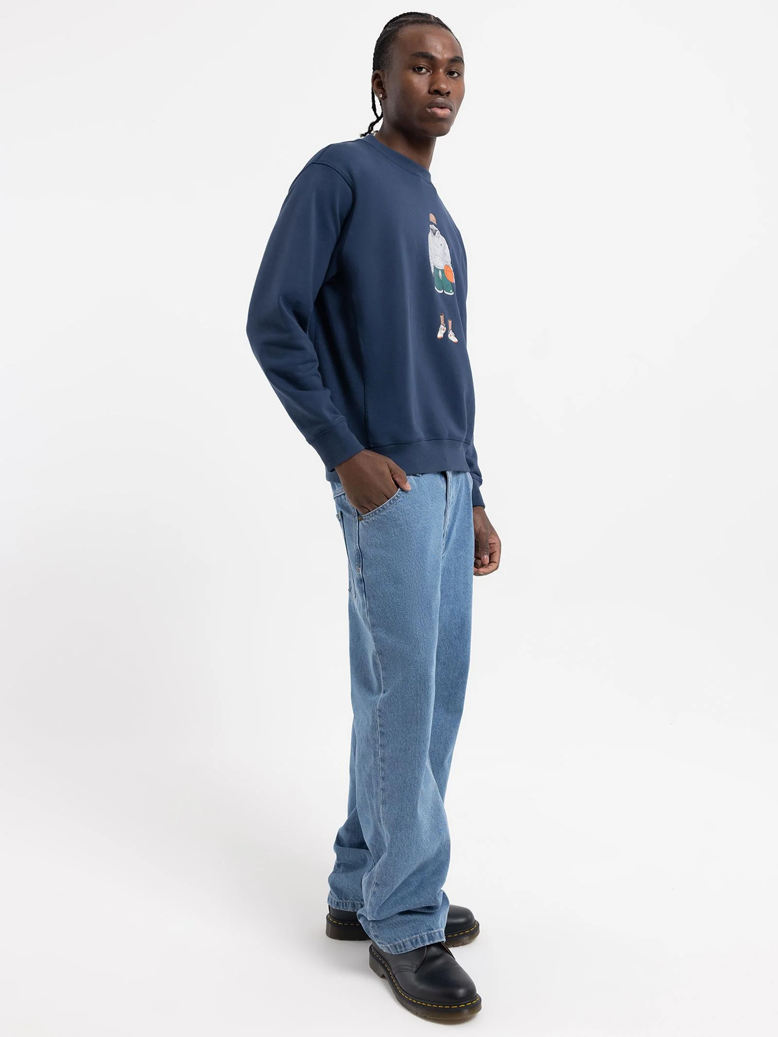 Athletics Sport Relaxed Crew - Image 3