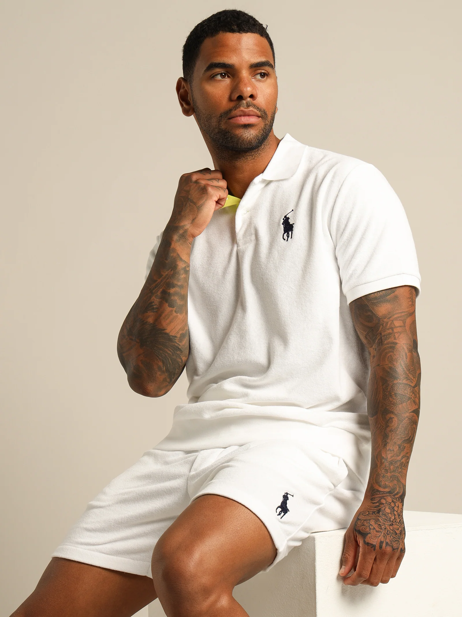 Australian Open Terry Knit Polo Shirt - Image 2