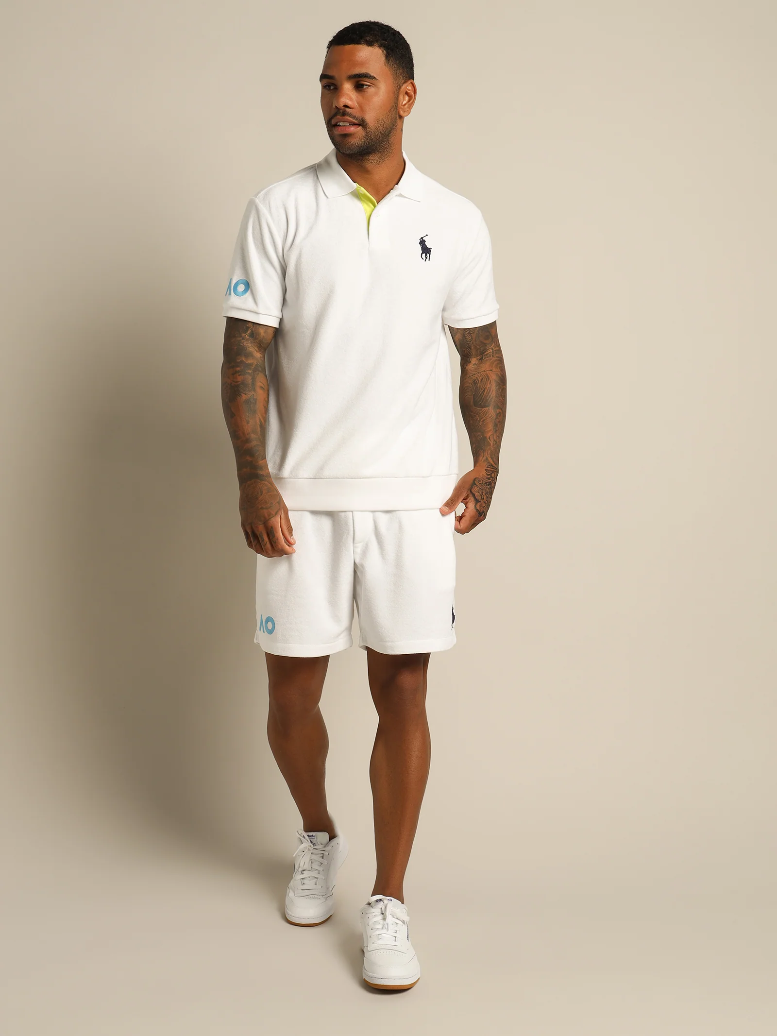 Australian Open Terry Knit Polo Shirt - Image 5