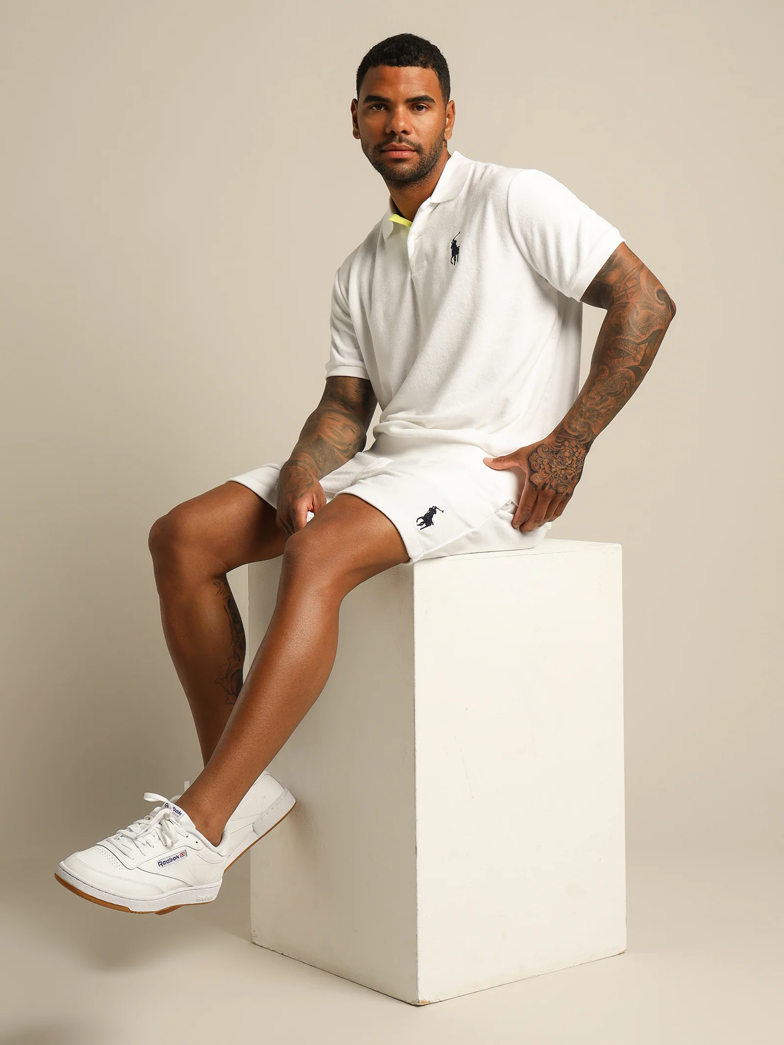 Australian Open Terry Knit Polo Shirt - Image 6