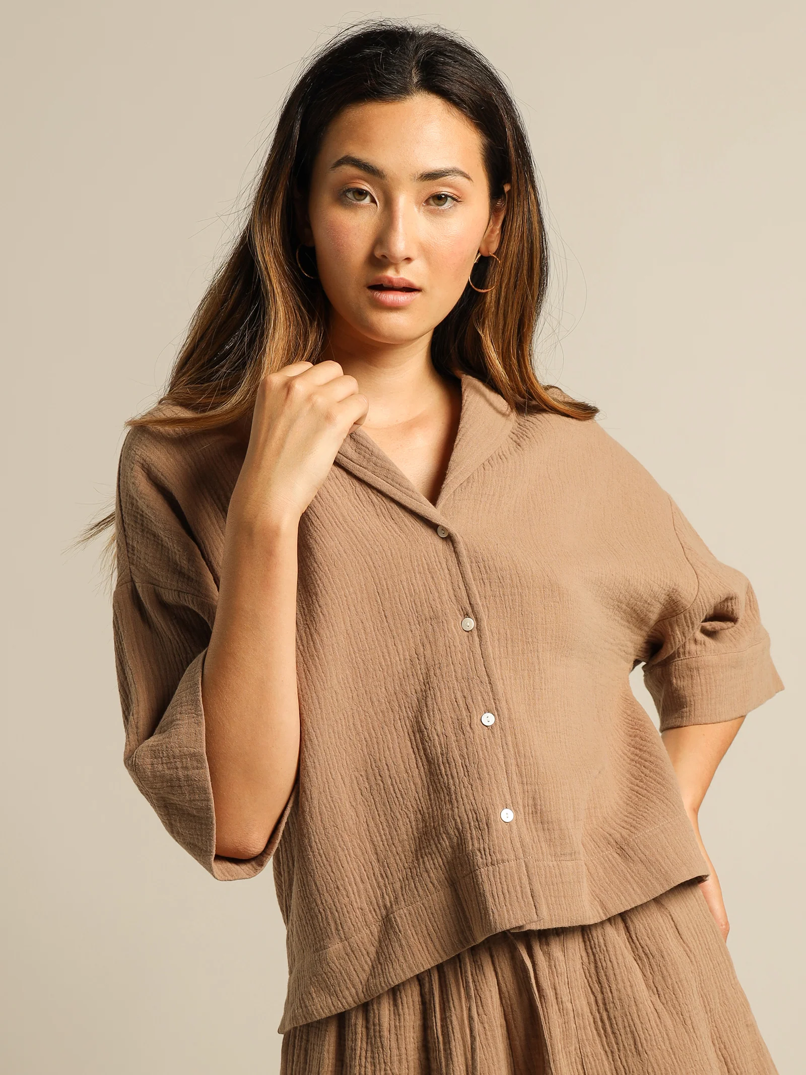 Avril Textured Shirt - Image 3