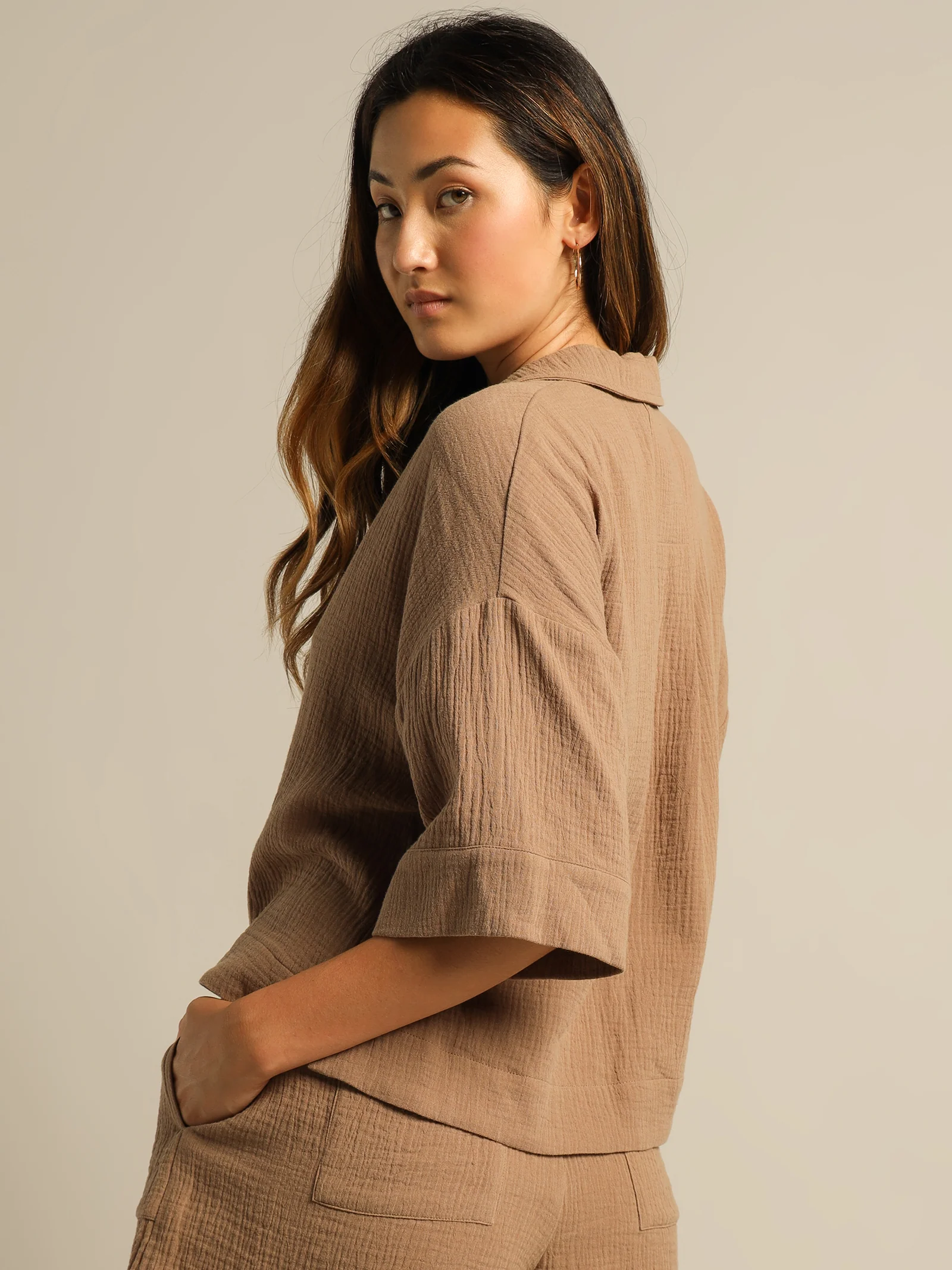 Avril Textured Shirt - Image 6