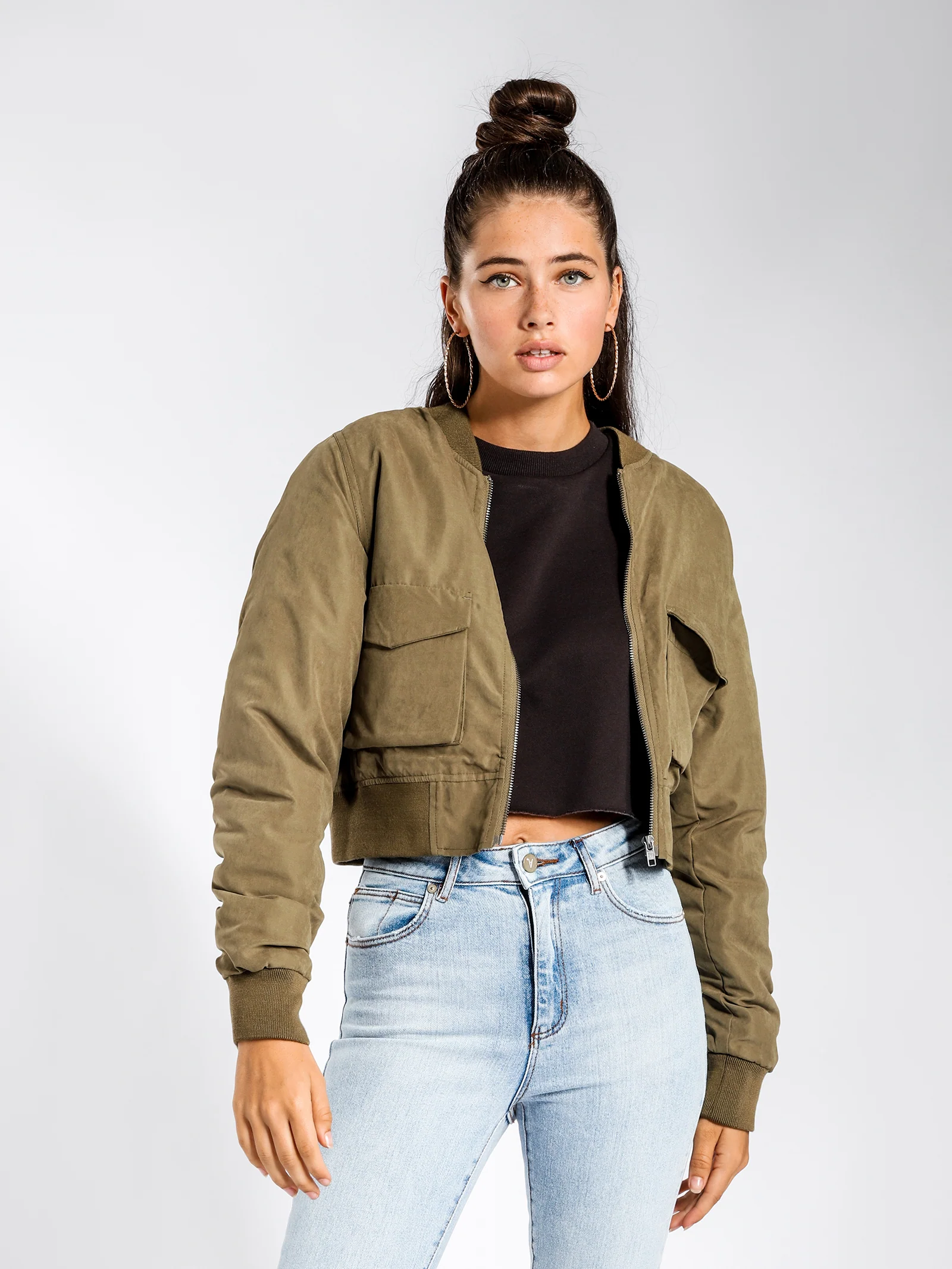 Avril Utility Bomber Jacket - Image 4