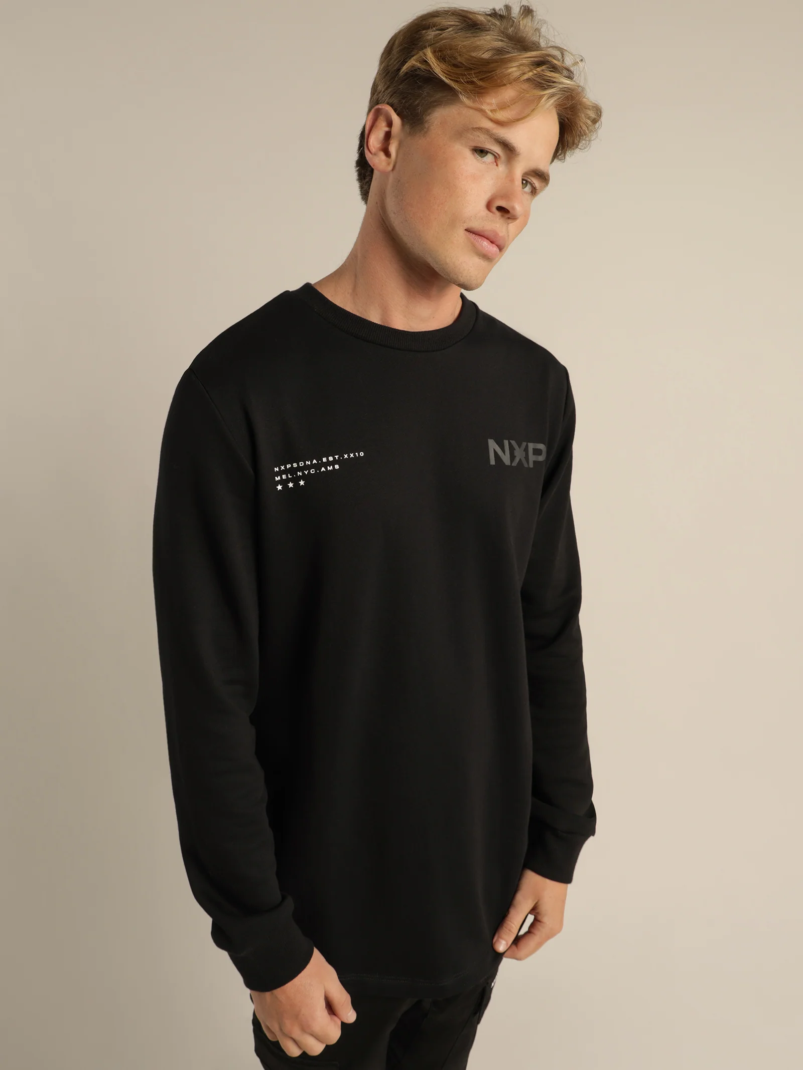 Awake Dual Curved Sweater - Image 3