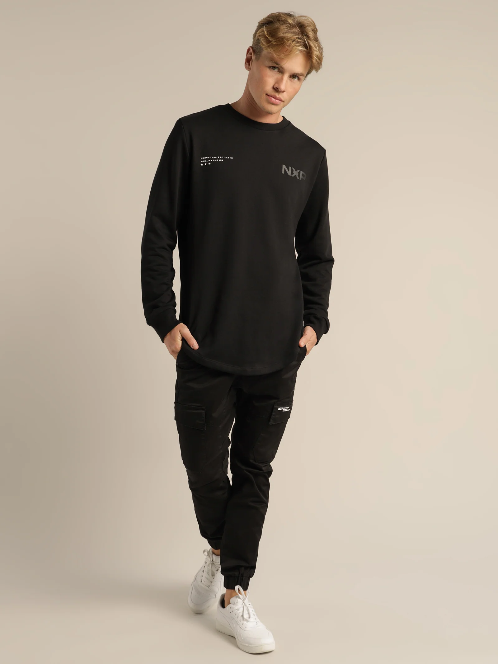 Awake Dual Curved Sweater - Image 4