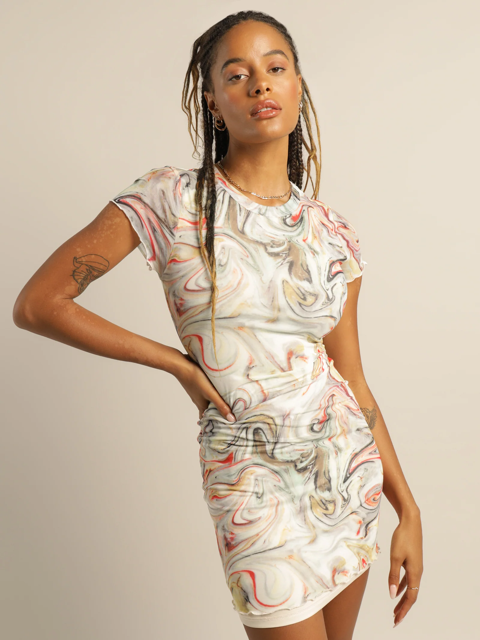 Azalea Mesh Dress