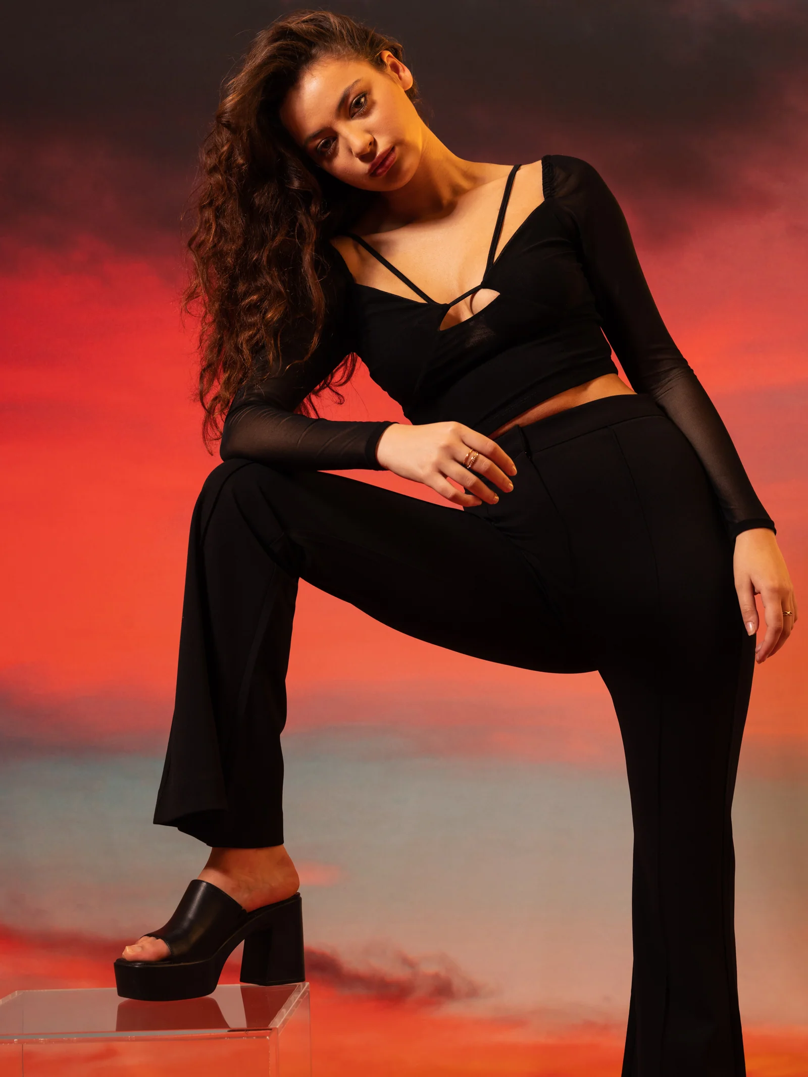 Azaria Mesh Top - Image 2