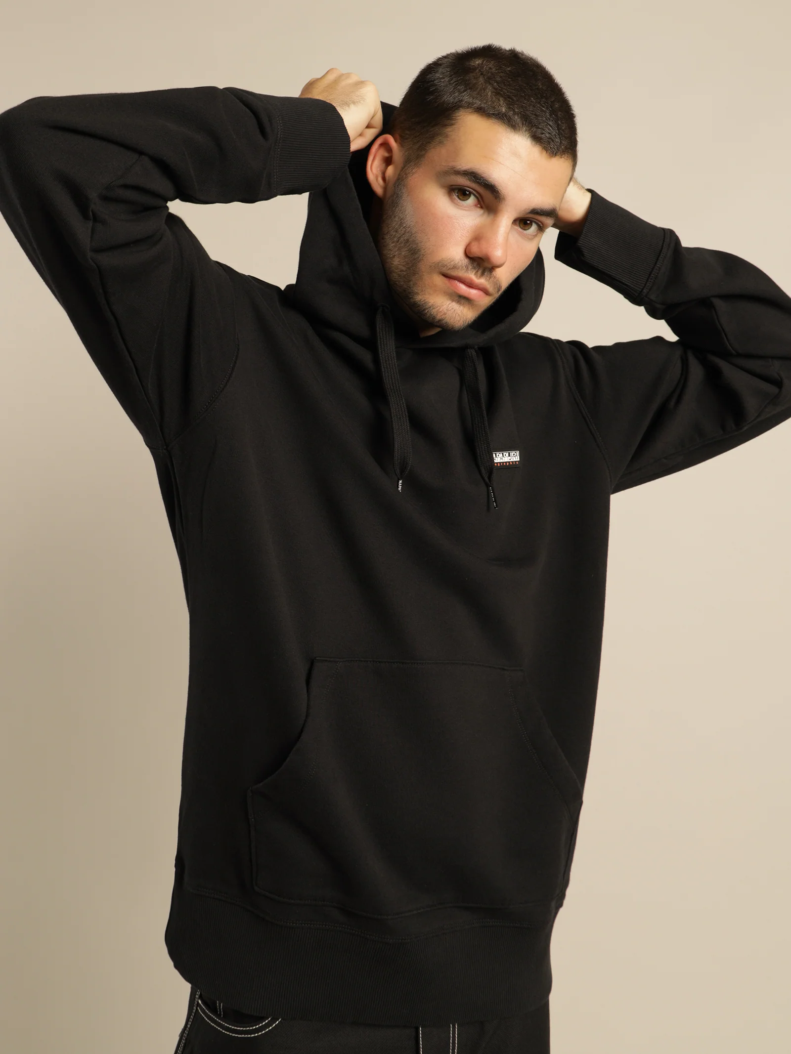 B Patch Hoodie - Image 4