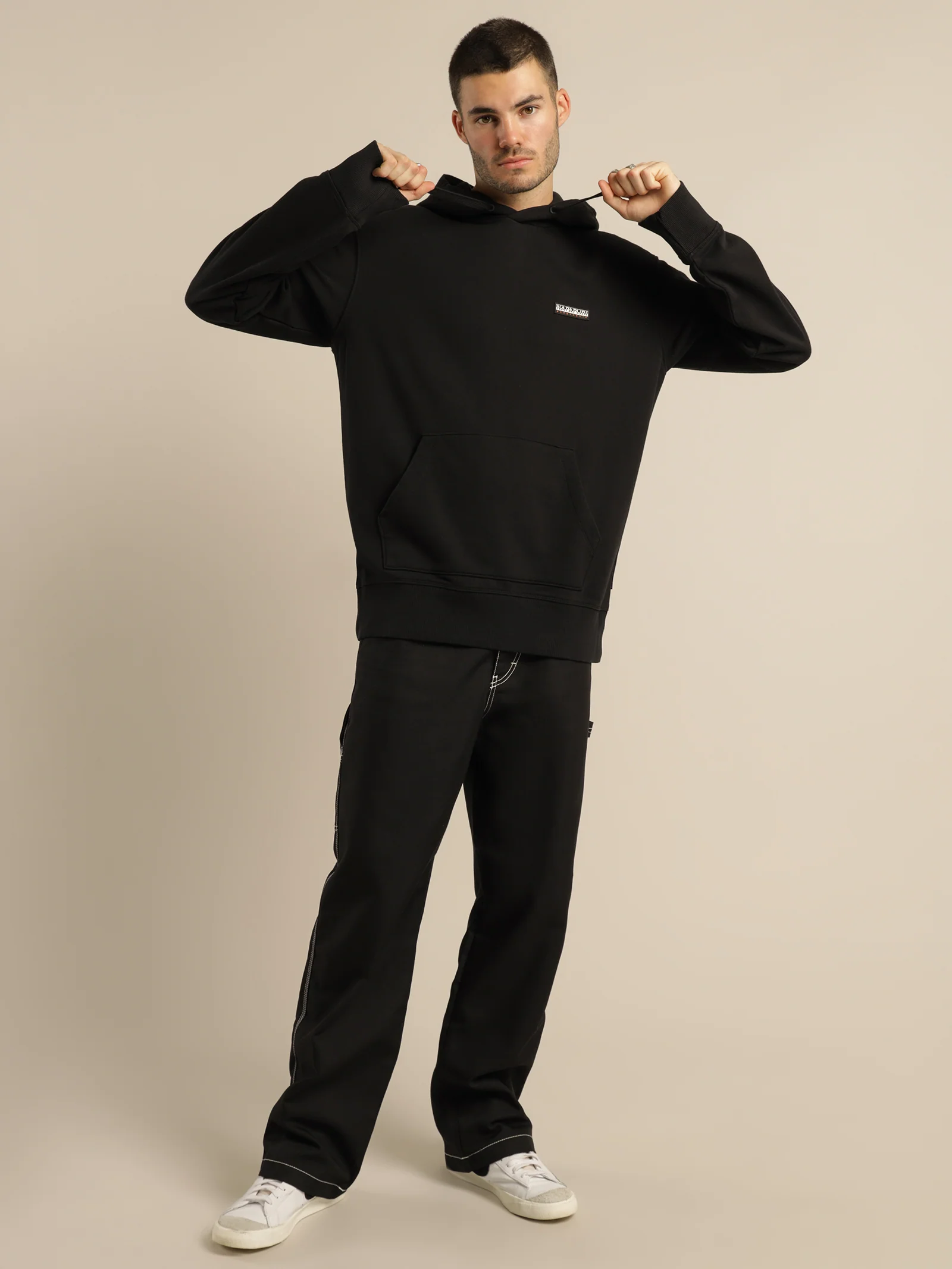 B Patch Hoodie - Image 5