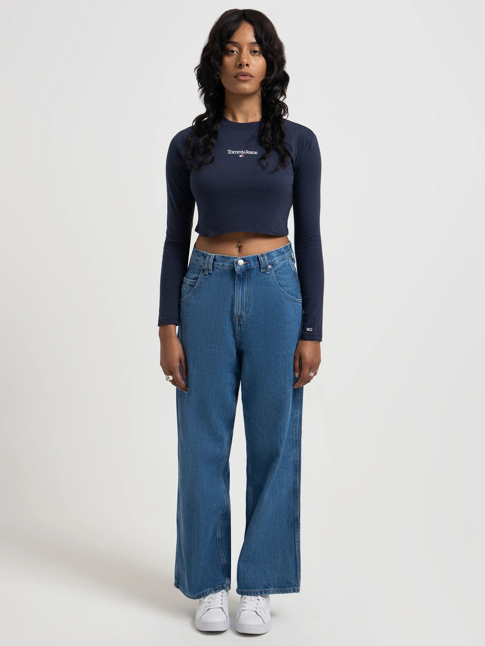 Baby Crop Essential Logo T-Shirt - Image 2